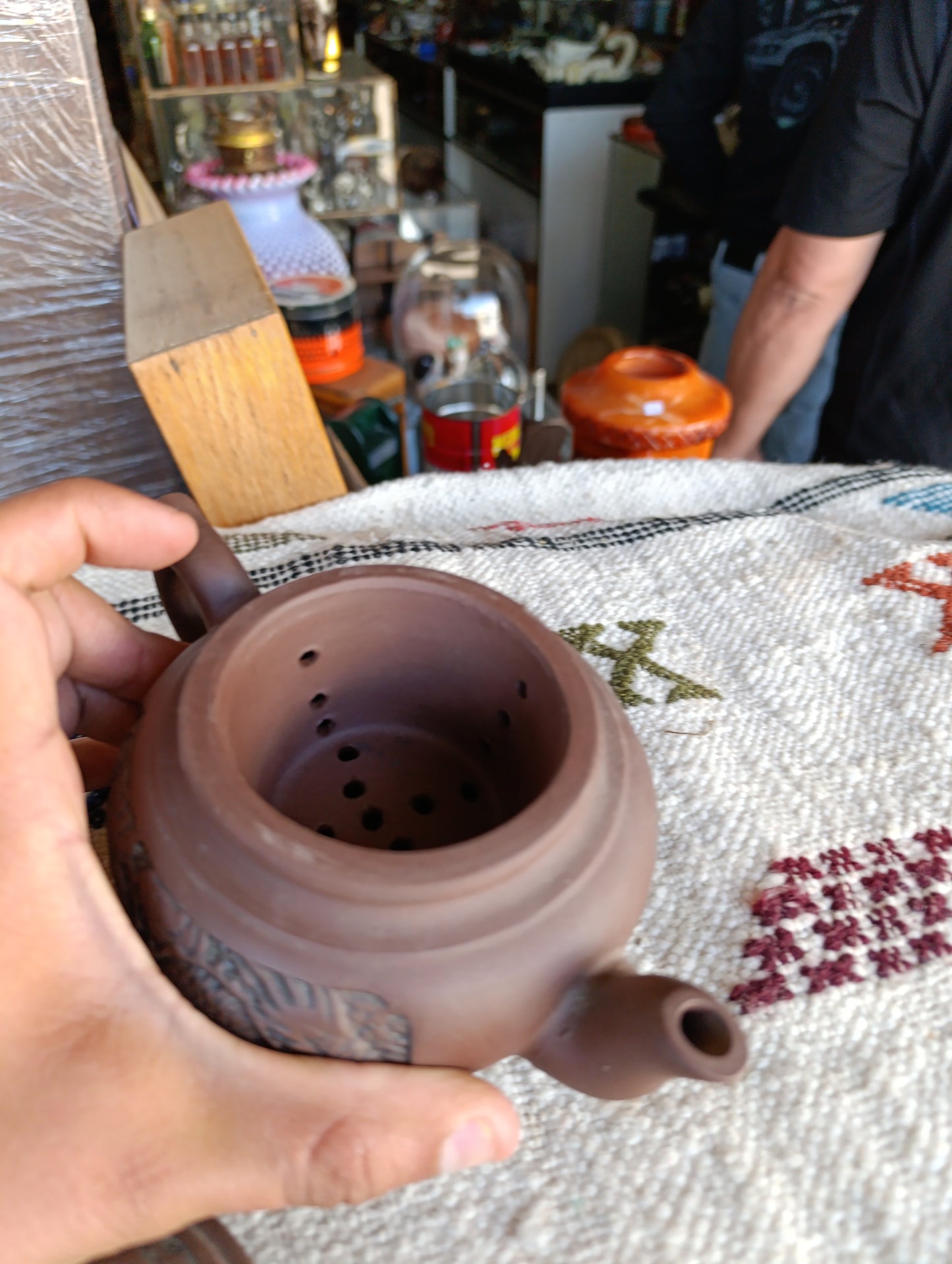 Tetera de Arcilla Yixing | Hecha a Mano | Tradición China para Té Gongfu