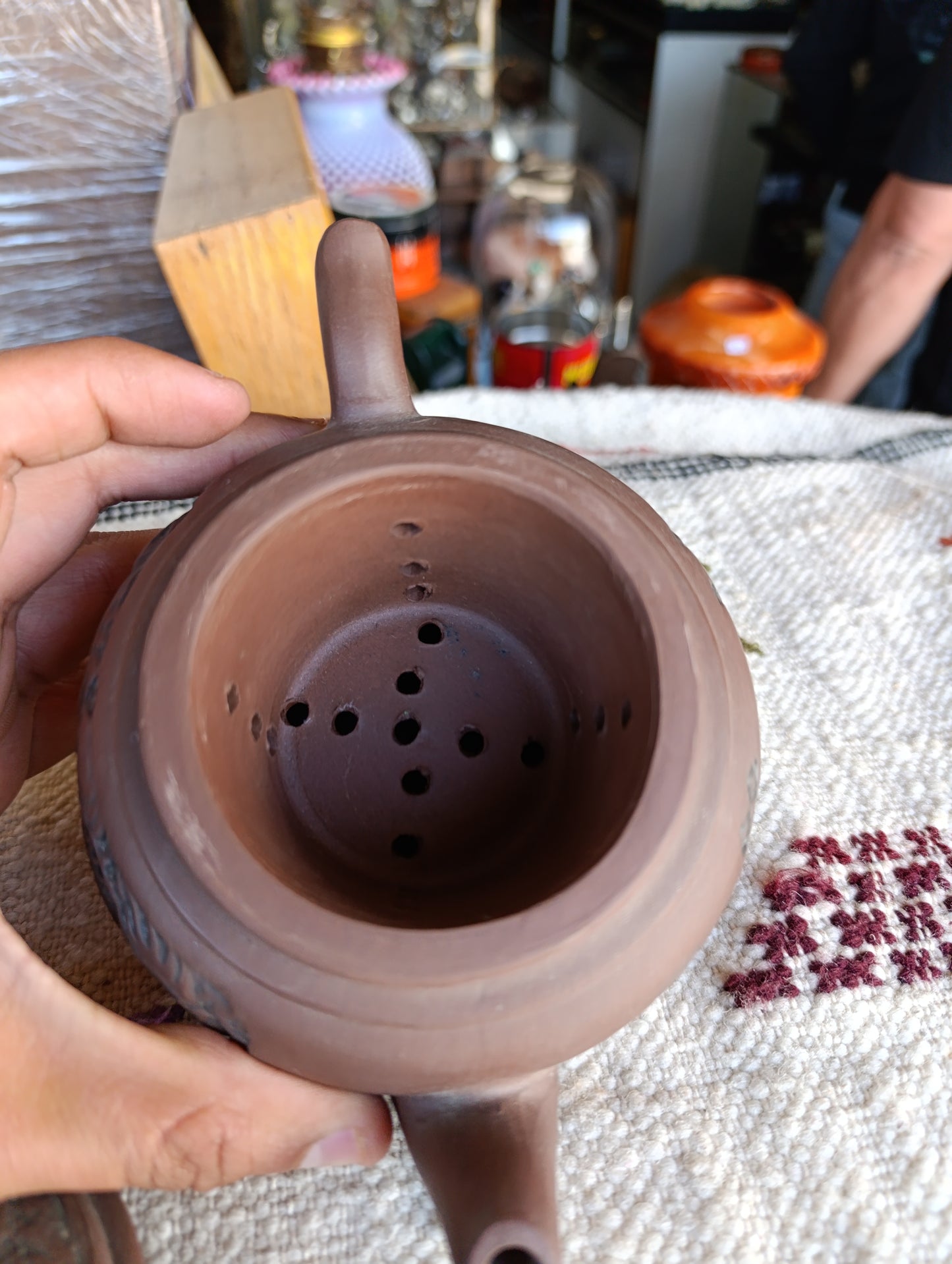 Tetera de Arcilla Yixing | Hecha a Mano | Tradición China para Té Gongfu