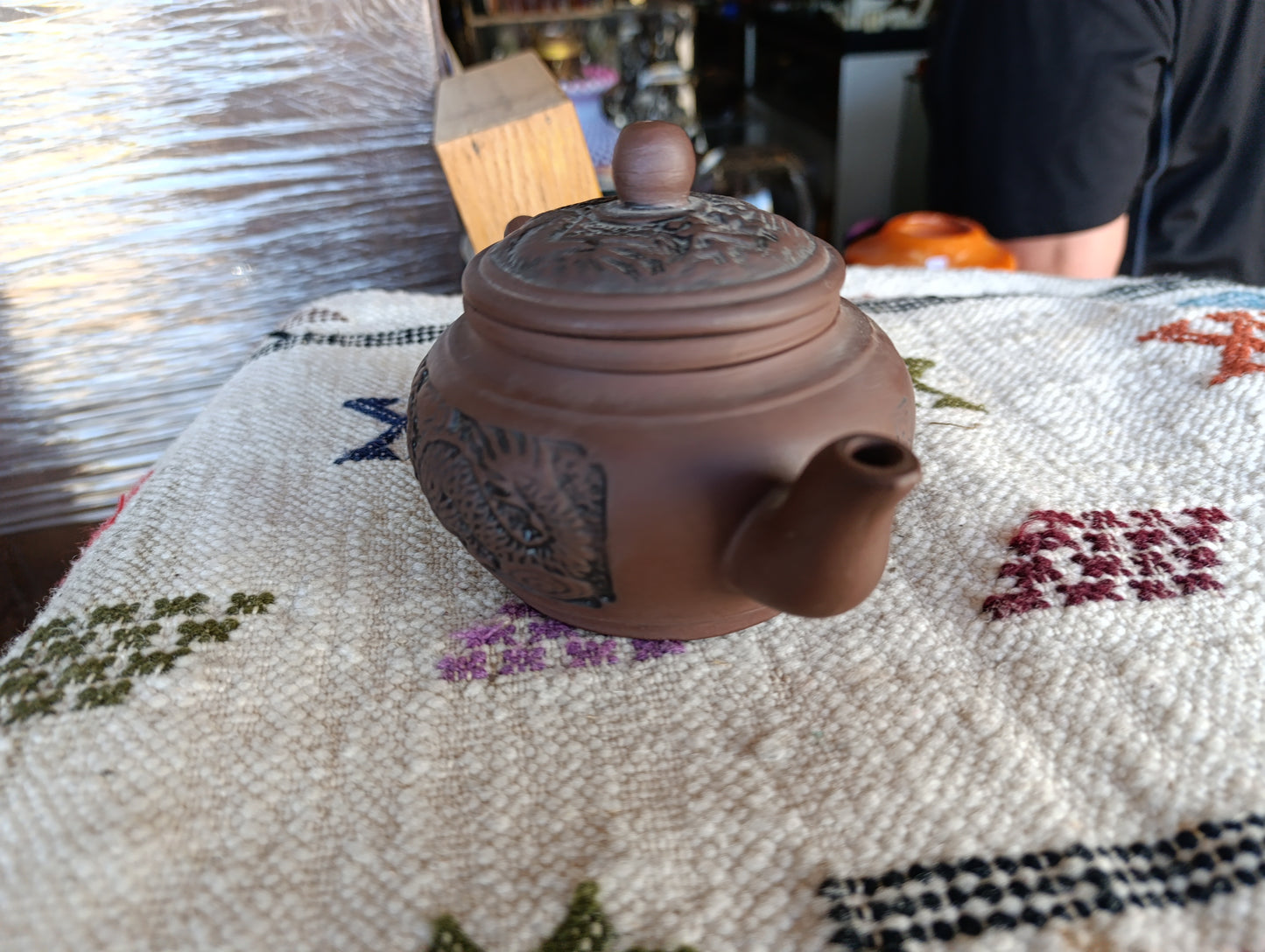 Tetera de Arcilla Yixing | Hecha a Mano | Tradición China para Té Gongfu
