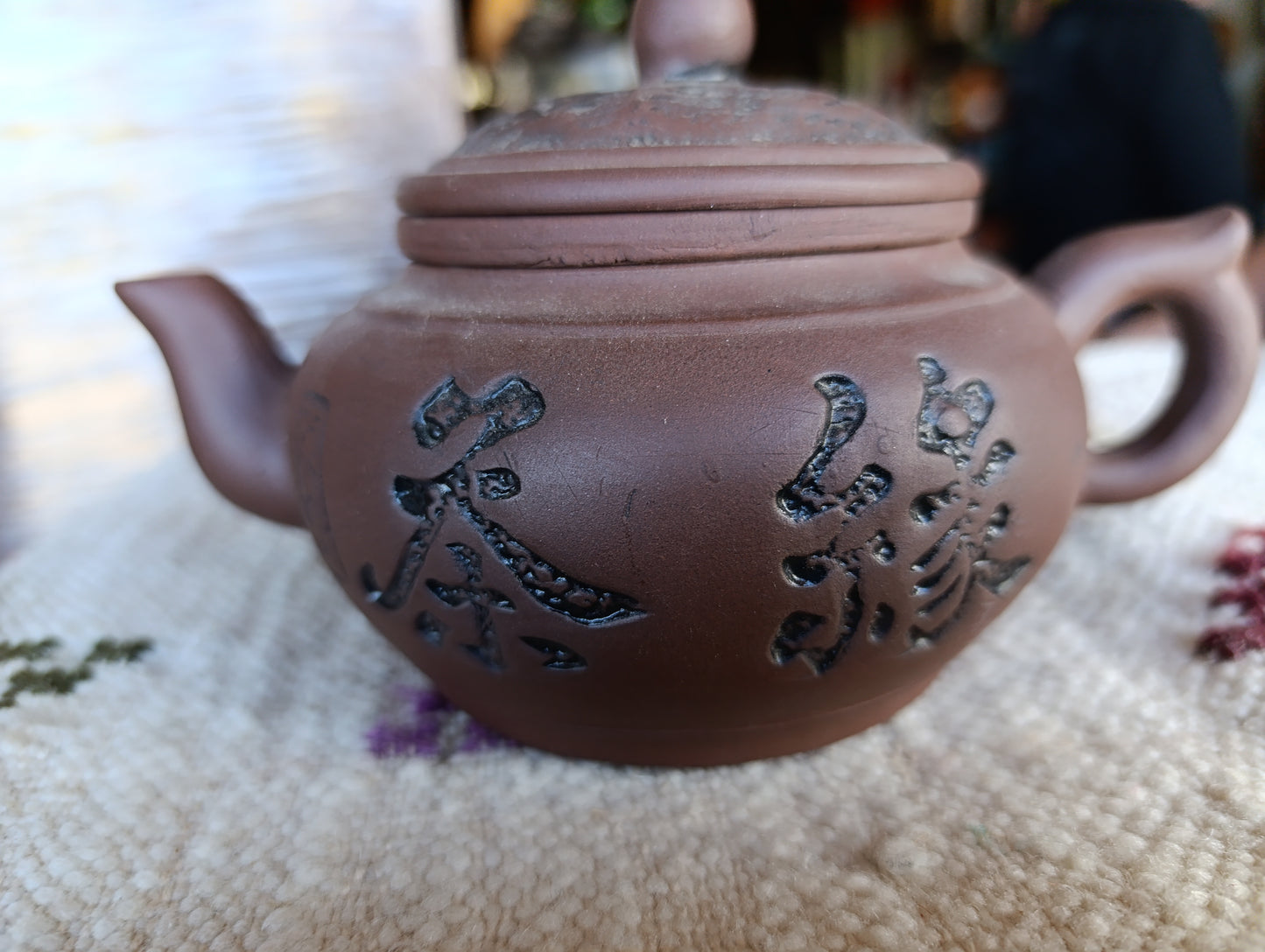 Tetera de Arcilla Yixing | Hecha a Mano | Tradición China para Té Gongfu