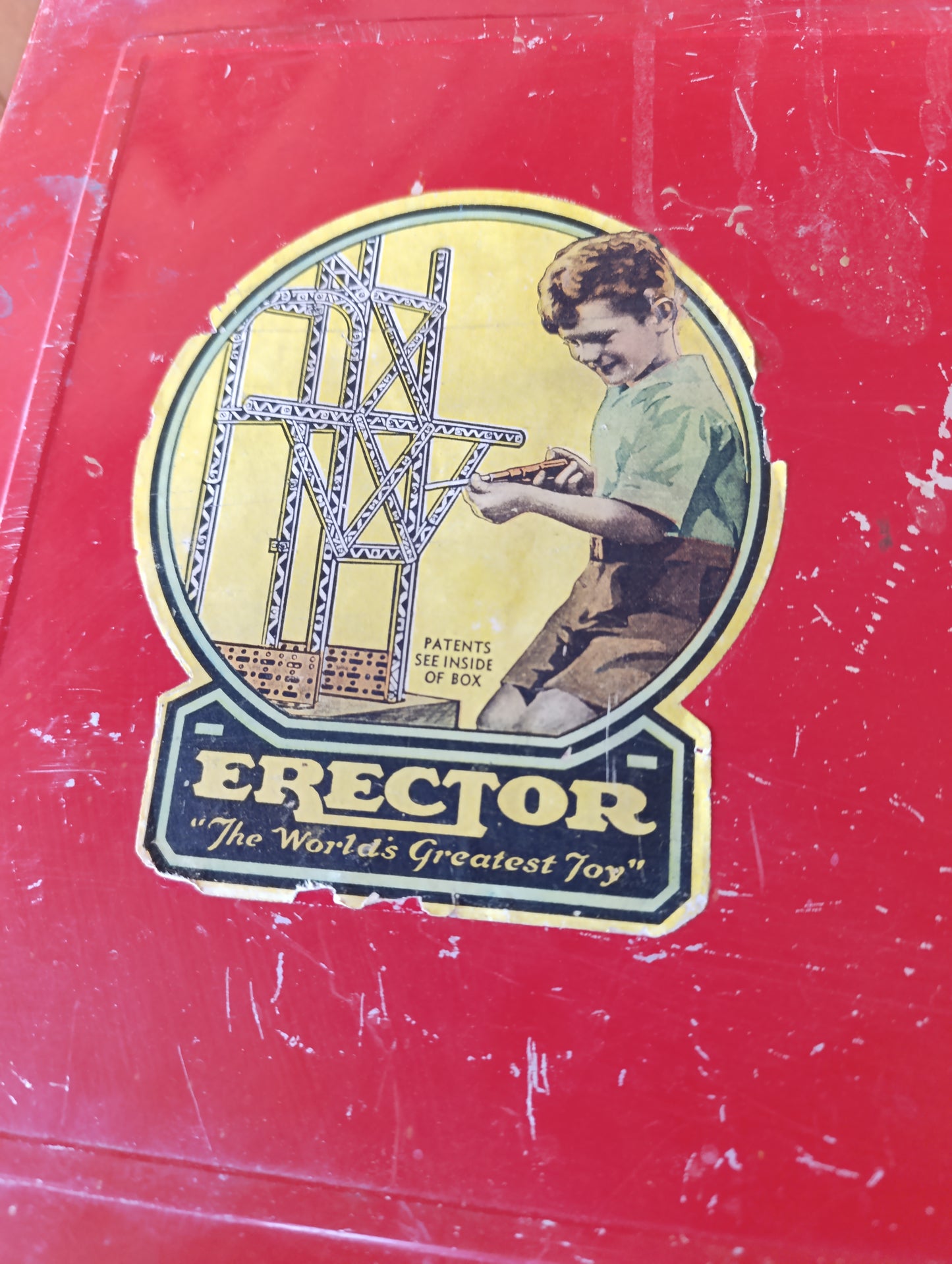 Set de Construcción Vintage Erector No. 8½ “All-Electric” | A.C. Gilbert | Juguete de Ingeniería Clásico
