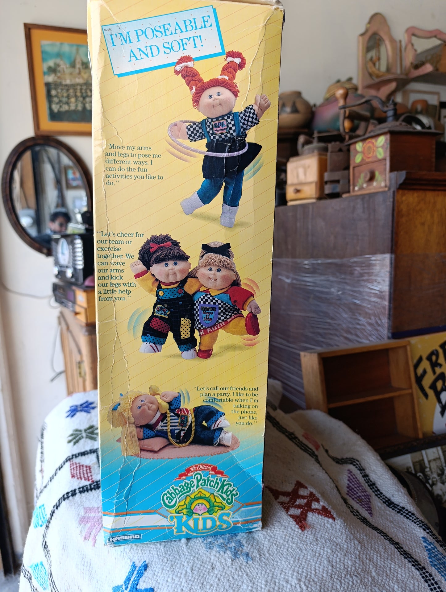 Muñeco Cabbage Patch Kids Vintage | Coleccionable Clásico de los Años 80