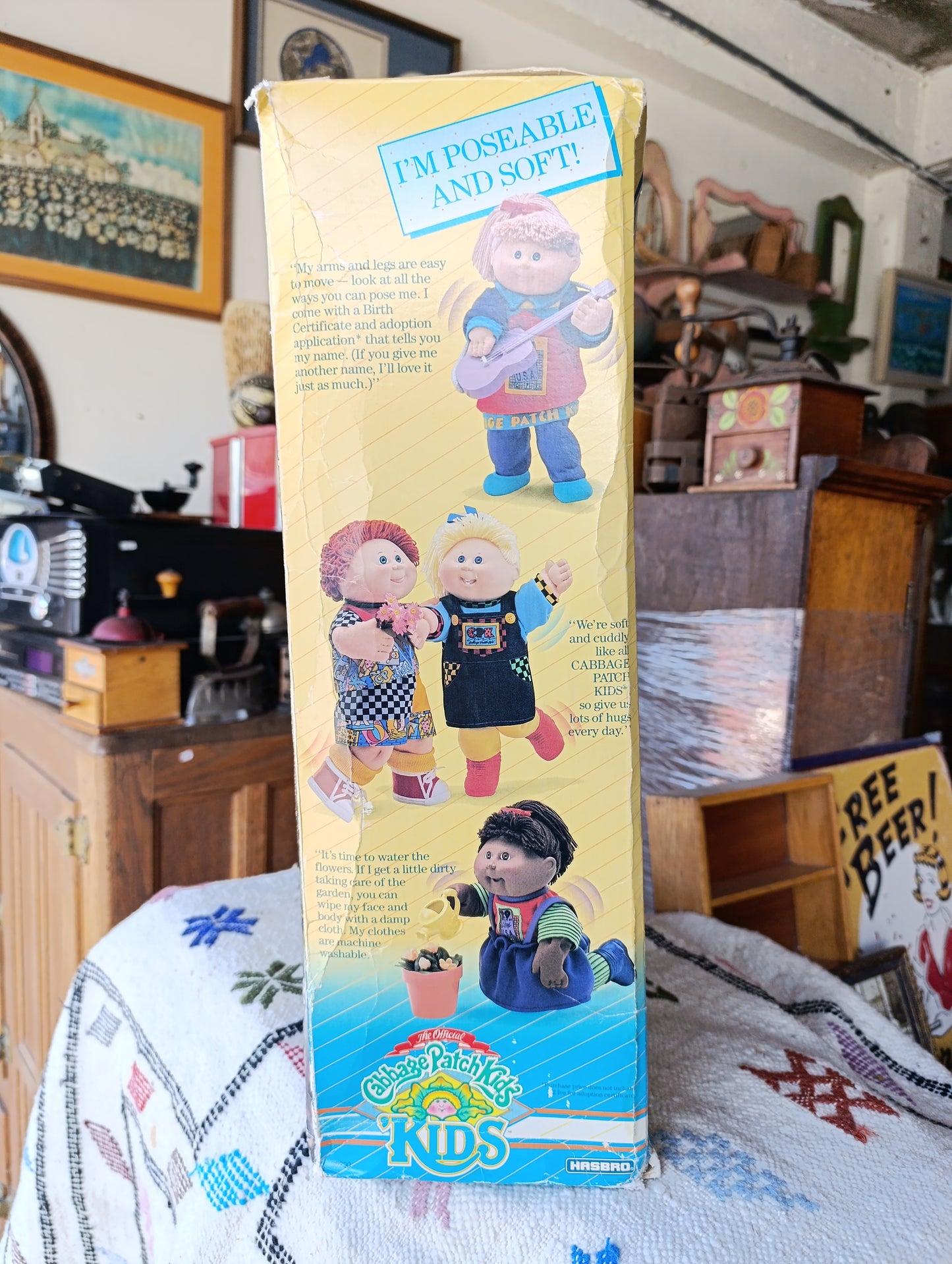 Muñeco Cabbage Patch Kids Vintage | Coleccionable Clásico de los Años 80