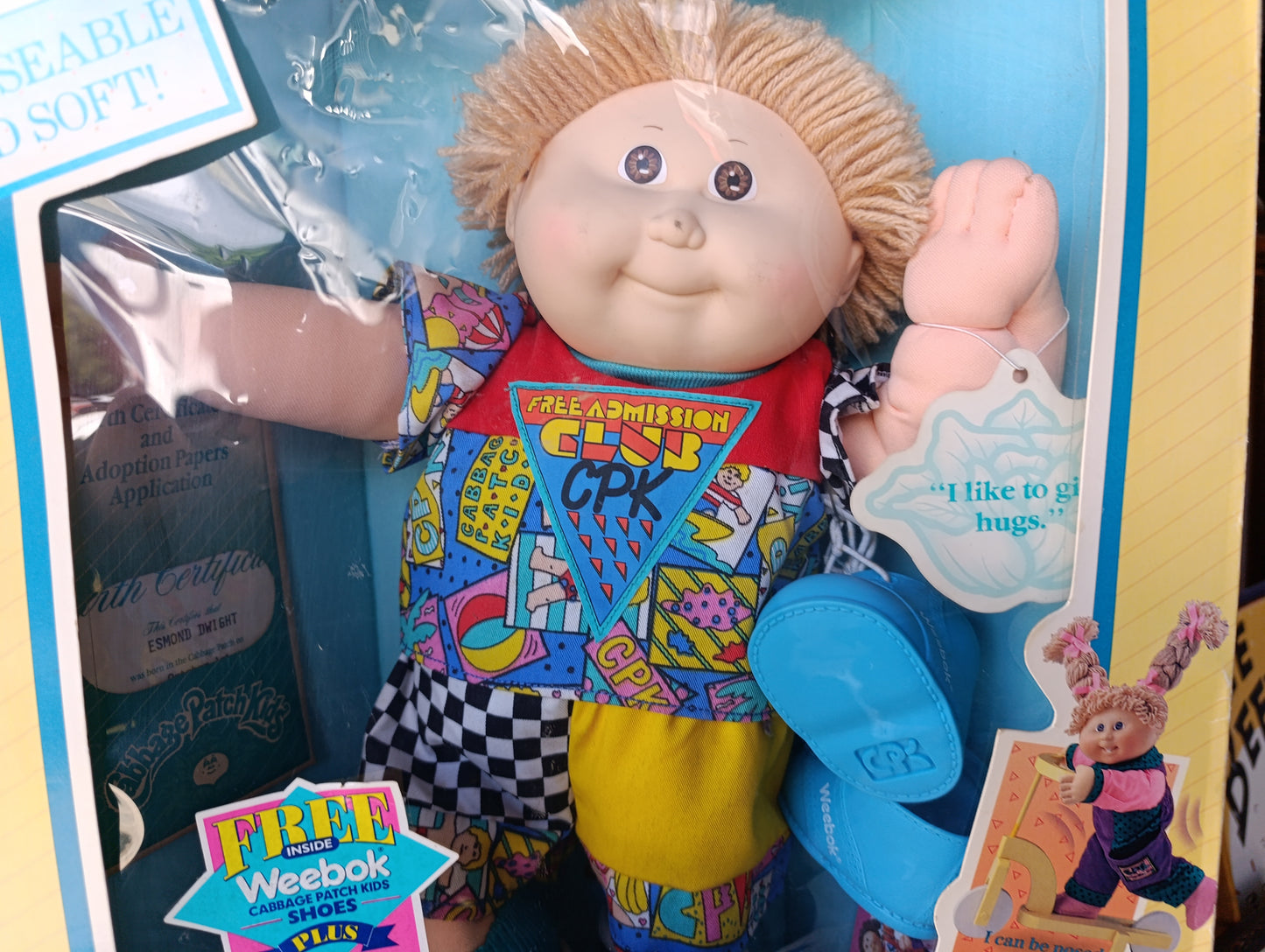 Muñeco Cabbage Patch Kids Vintage | Coleccionable Clásico de los Años 80