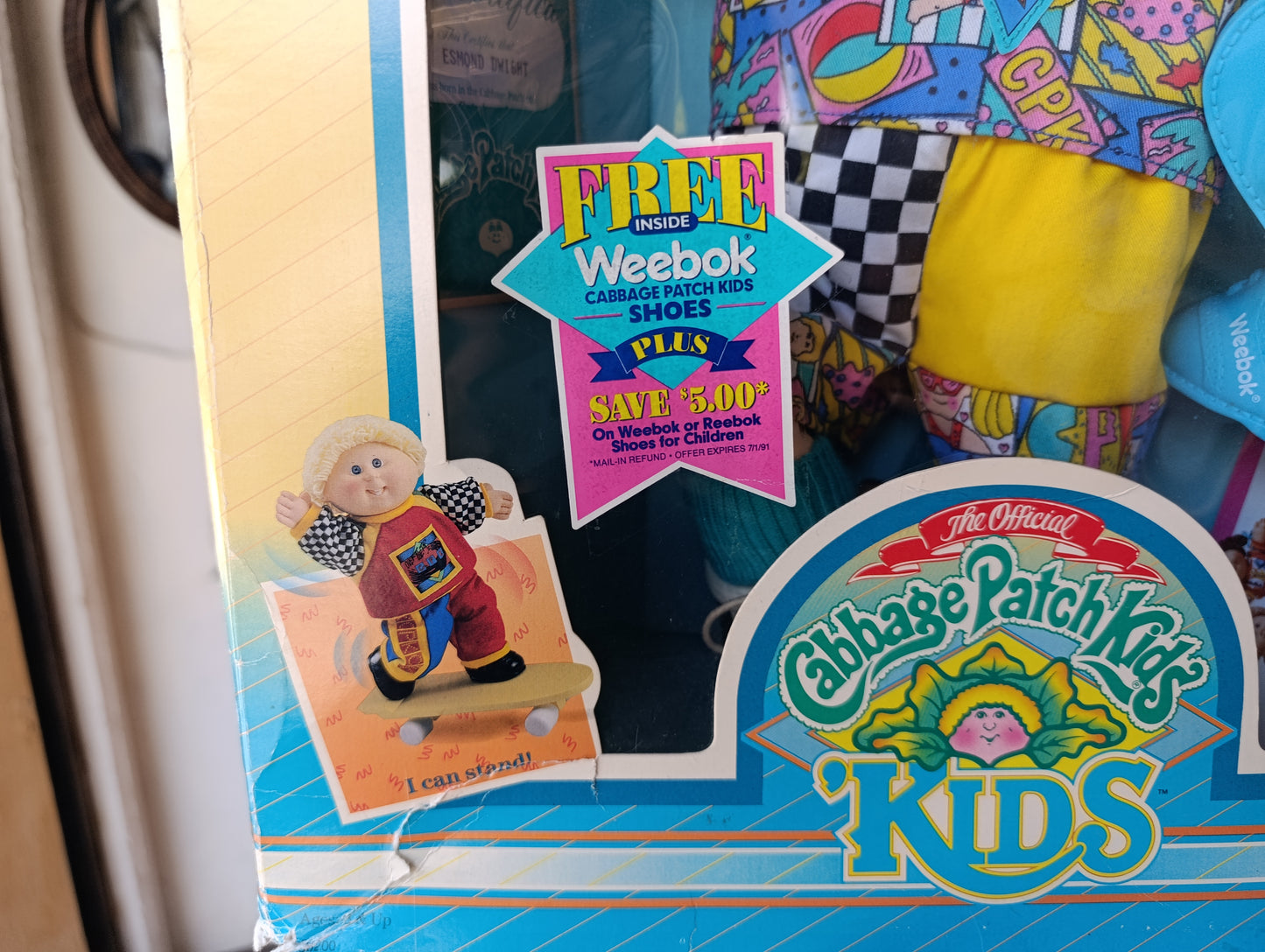 Muñeco Cabbage Patch Kids Vintage | Coleccionable Clásico de los Años 80
