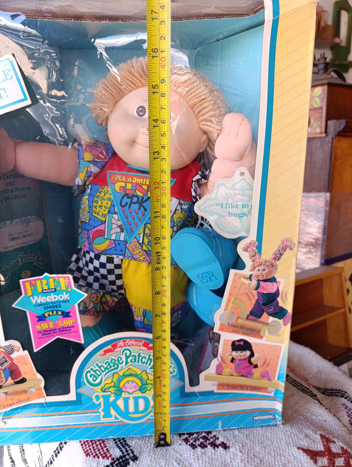Muñeco Cabbage Patch Kids Vintage | Coleccionable Clásico de los Años 80