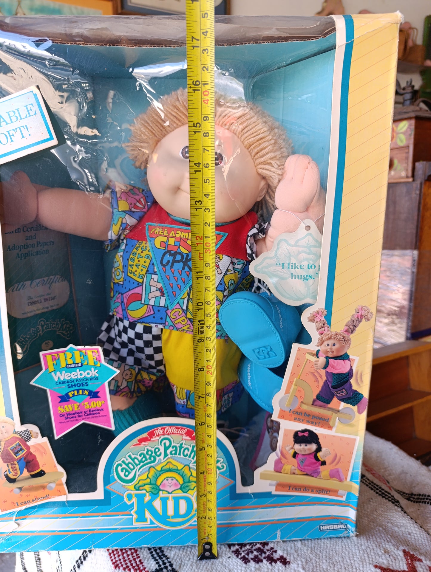 Muñeco Cabbage Patch Kids Vintage | Coleccionable Clásico de los Años 80