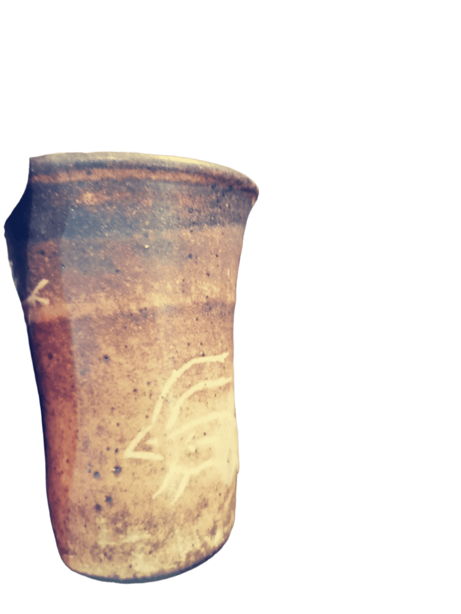 set de vasos de cerámica artesanal - Antiques Bazaar Ensenada