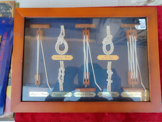 La exhibición de nudos marineros