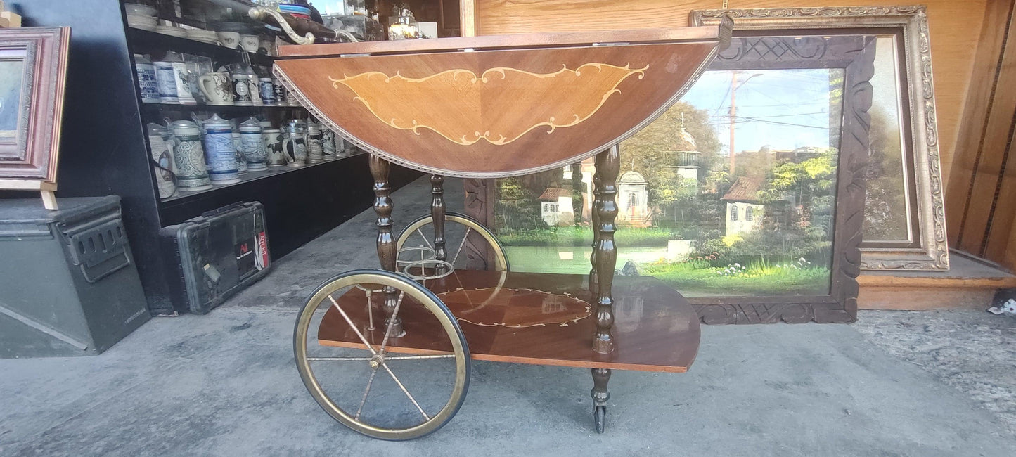 Carrito de Bar Vintage Italiano - Antiques Bazaar Ensenada