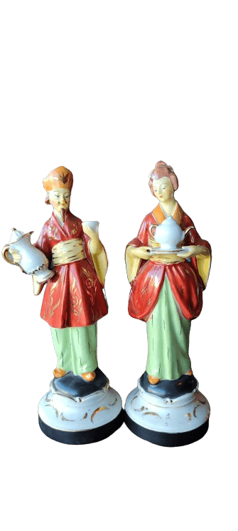 figurillas de porcelana vintage de Cico Bavaria