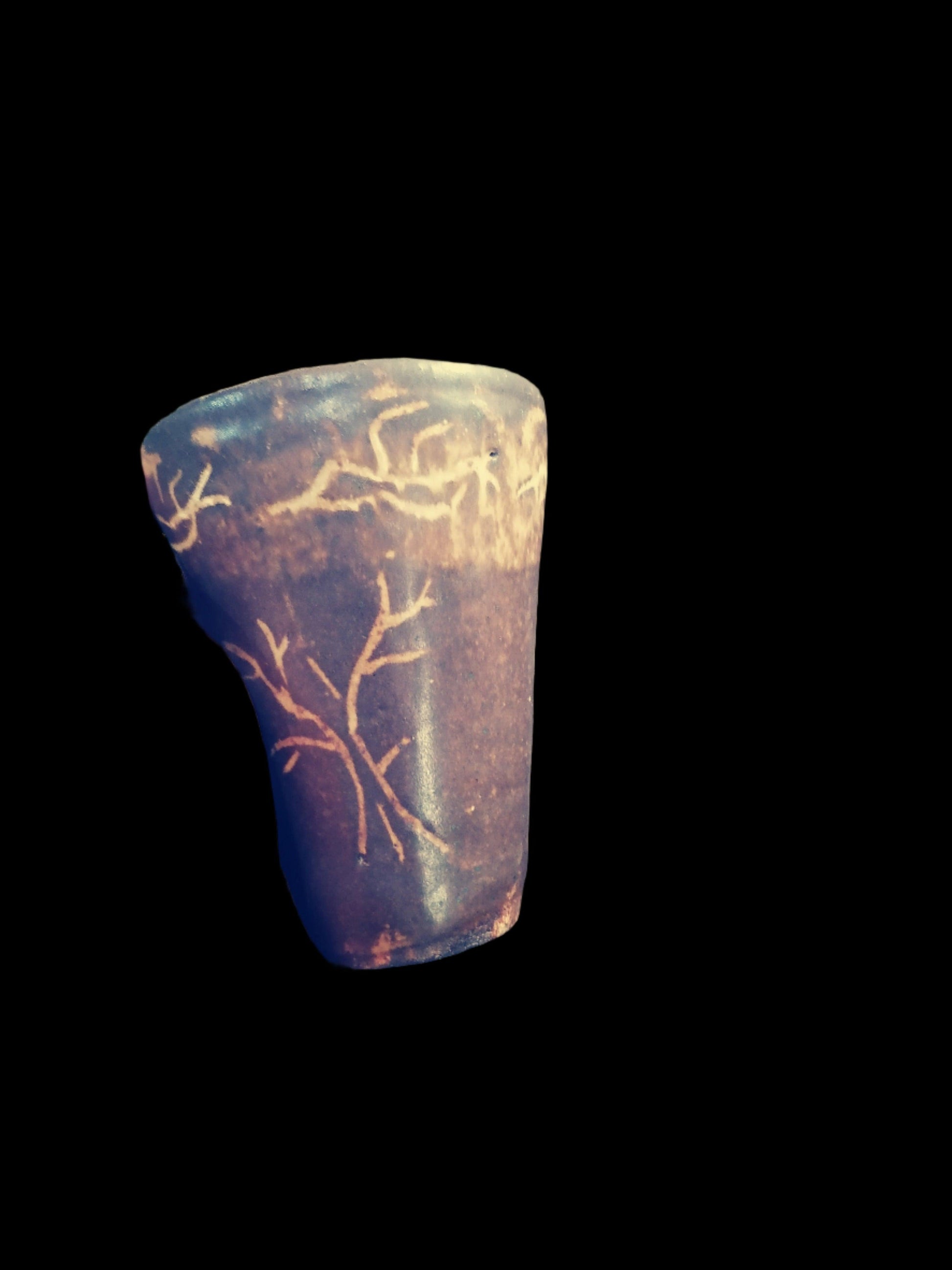 set de vasos de cerámica artesanal - Antiques Bazaar Ensenada