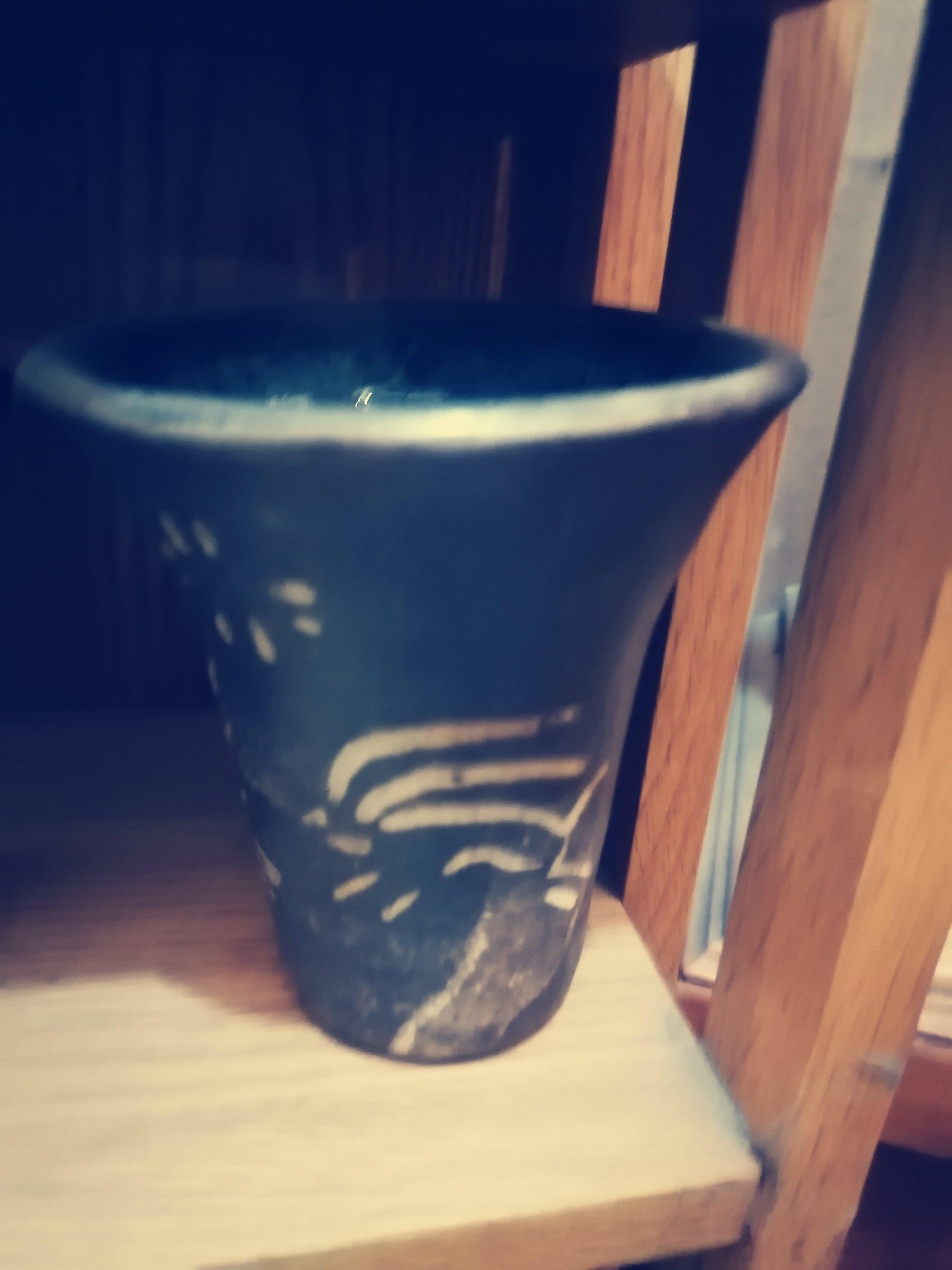 set de vasos de cerámica artesanal - Antiques Bazaar Ensenada