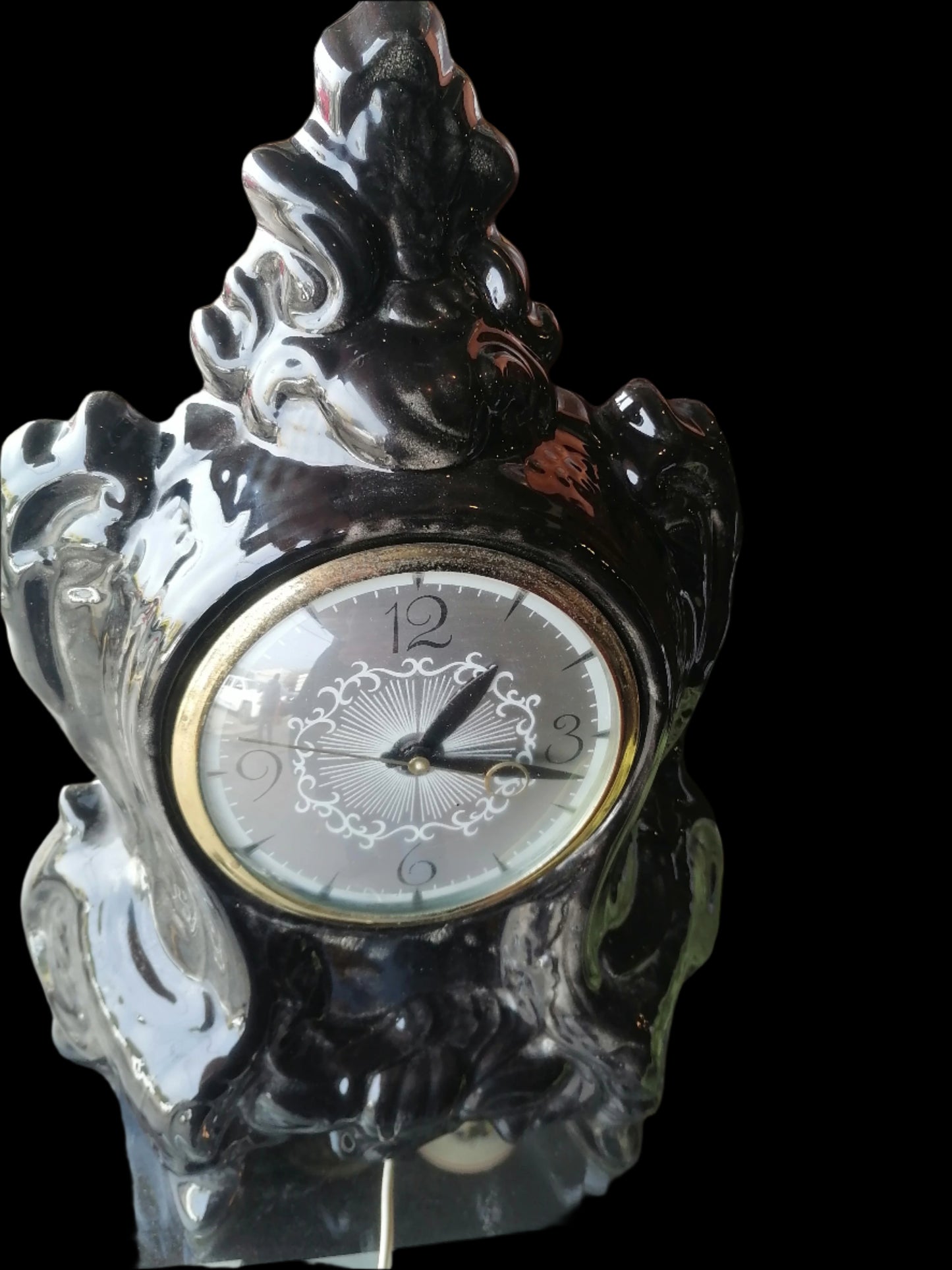 Reloj de Mesa Lanshire Negro - Antiques Bazaar Ensenada