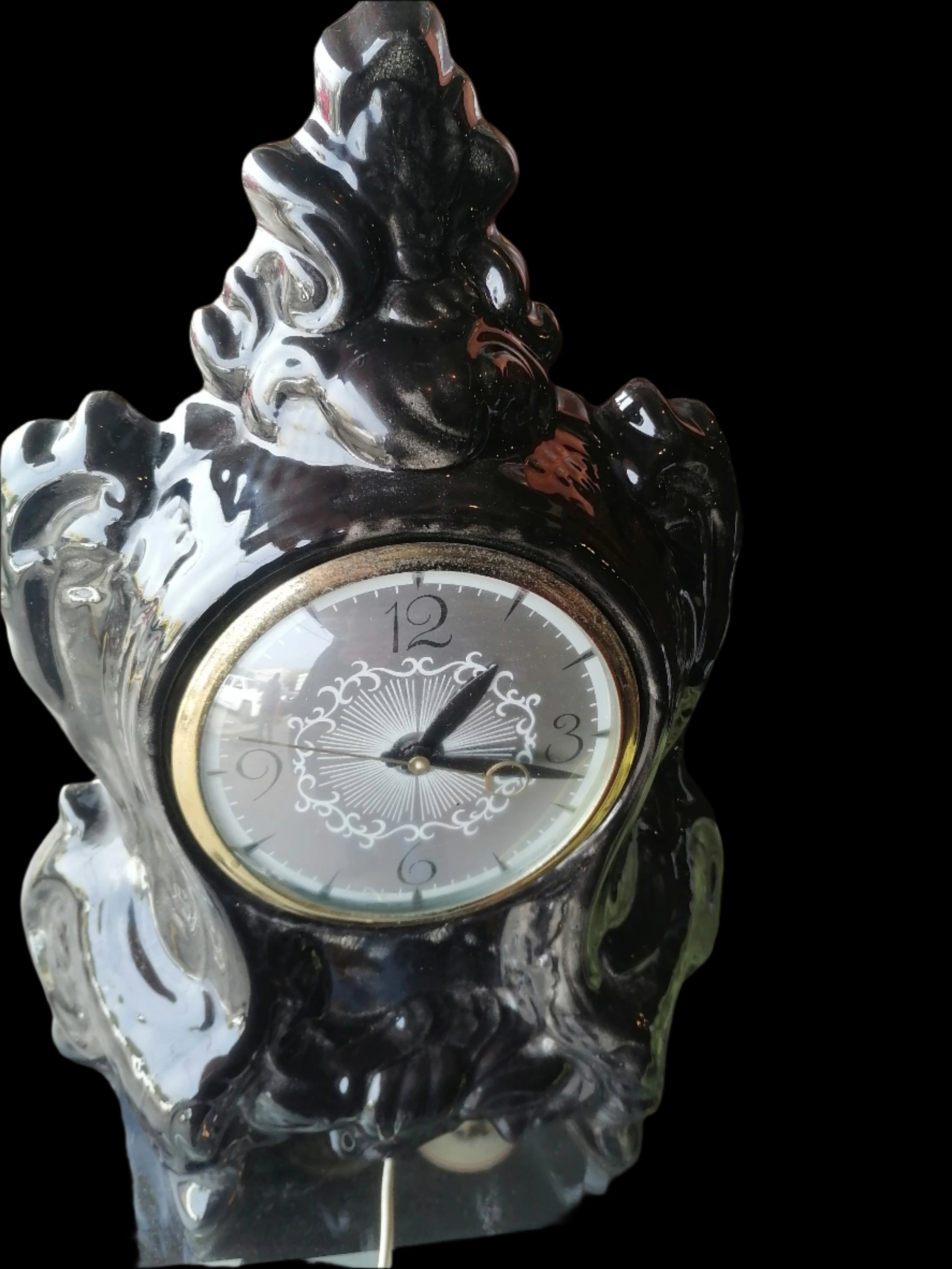 Reloj de Mesa Lanshire Negro - Antiques Bazaar Ensenada