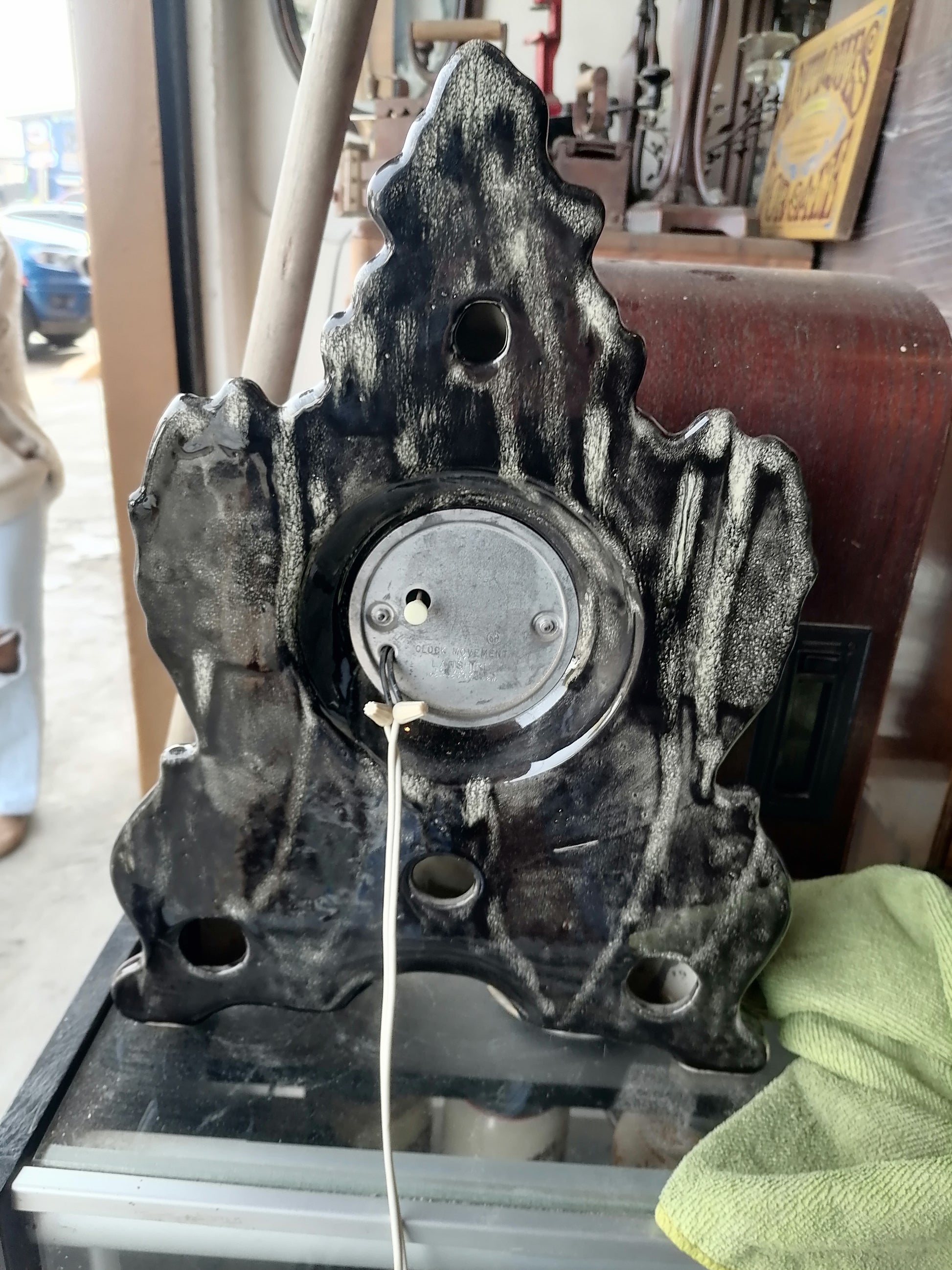 Reloj de Mesa Lanshire Negro - Antiques Bazaar Ensenada