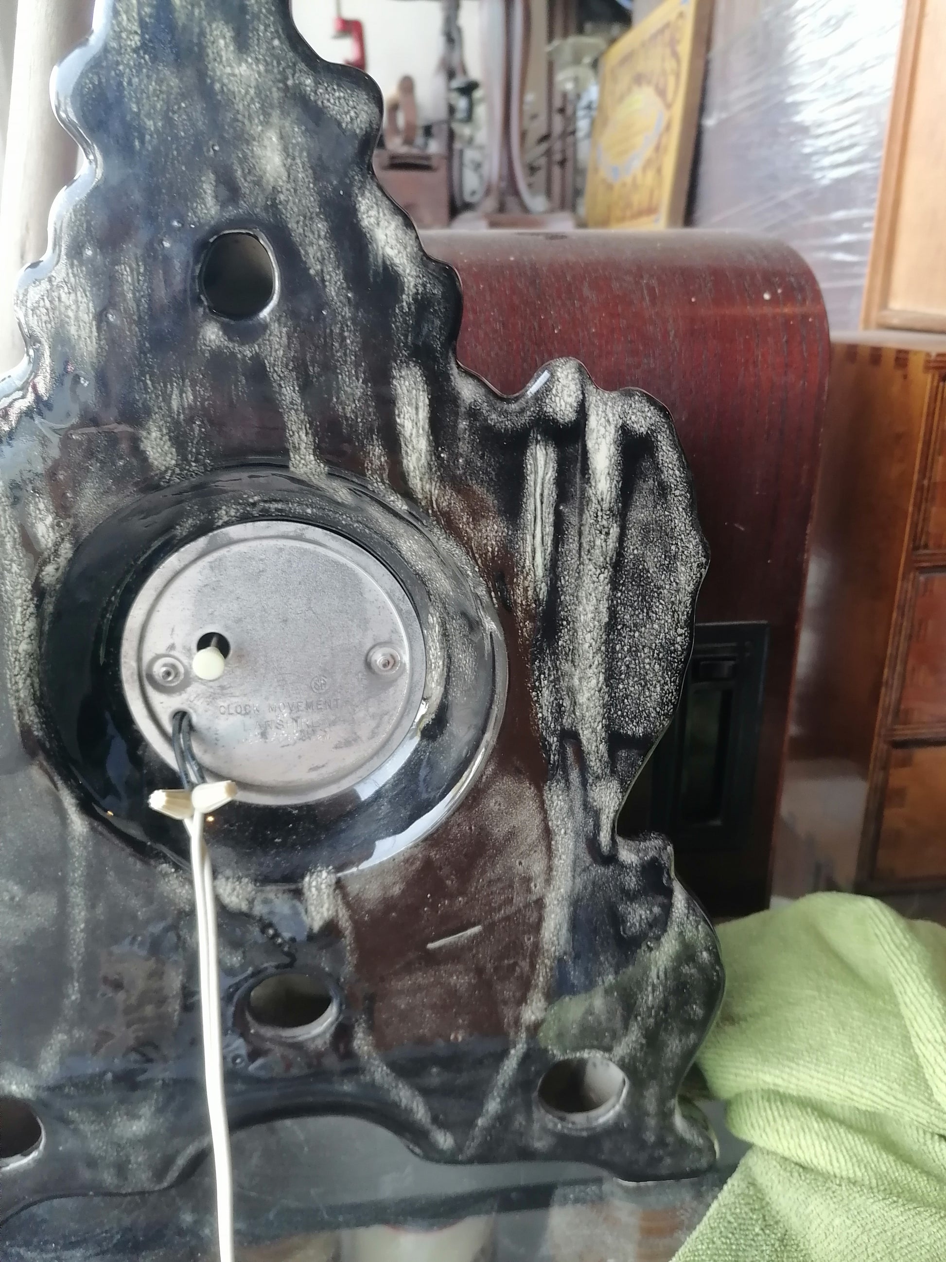 Reloj de Mesa Lanshire Negro - Antiques Bazaar Ensenada
