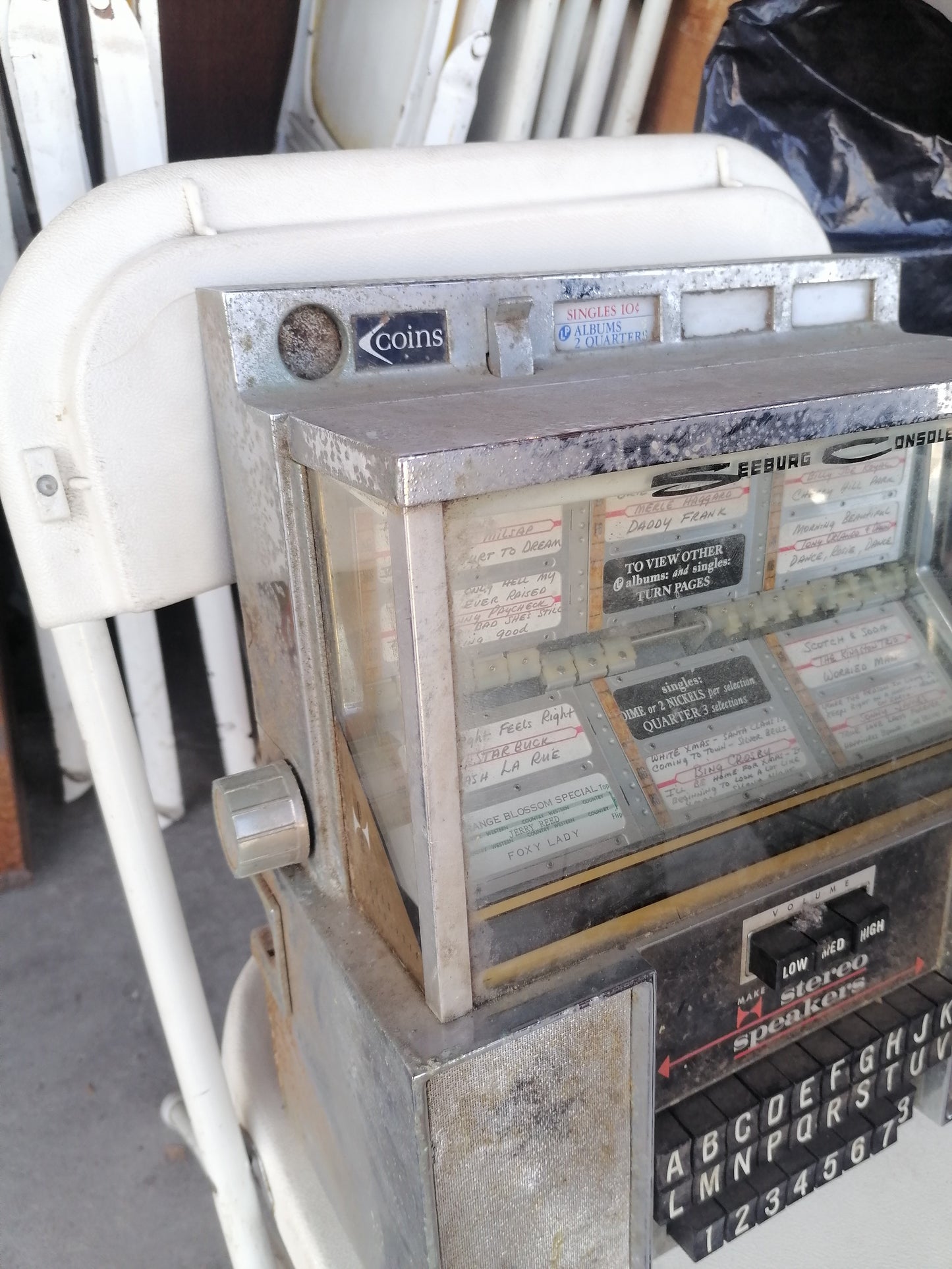 Seeburg Stereo Consolette Jukebox Wall Box - Antiques Bazaar Ensenada