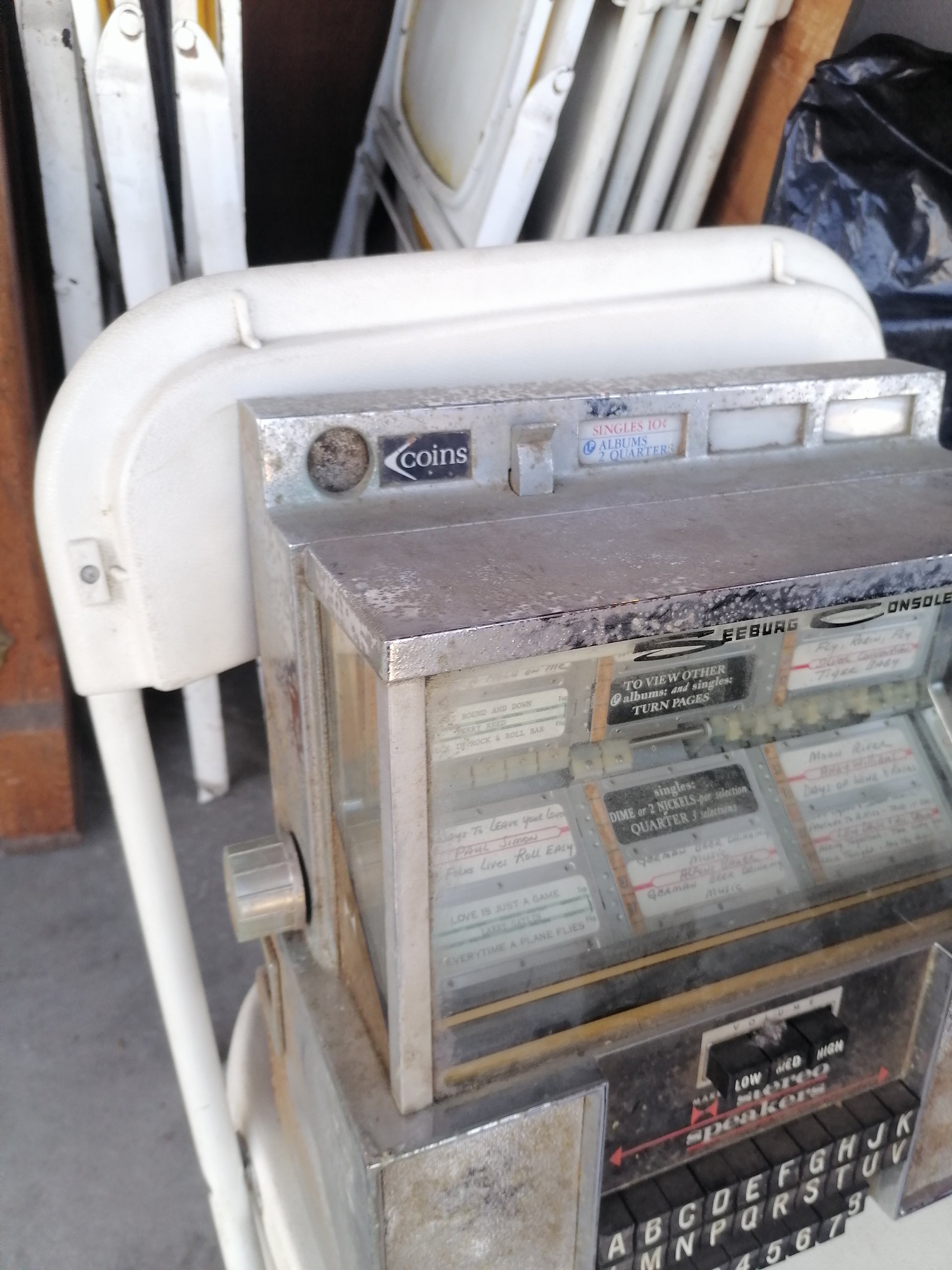Seeburg Stereo Consolette Jukebox Wall Box - Antiques Bazaar Ensenada