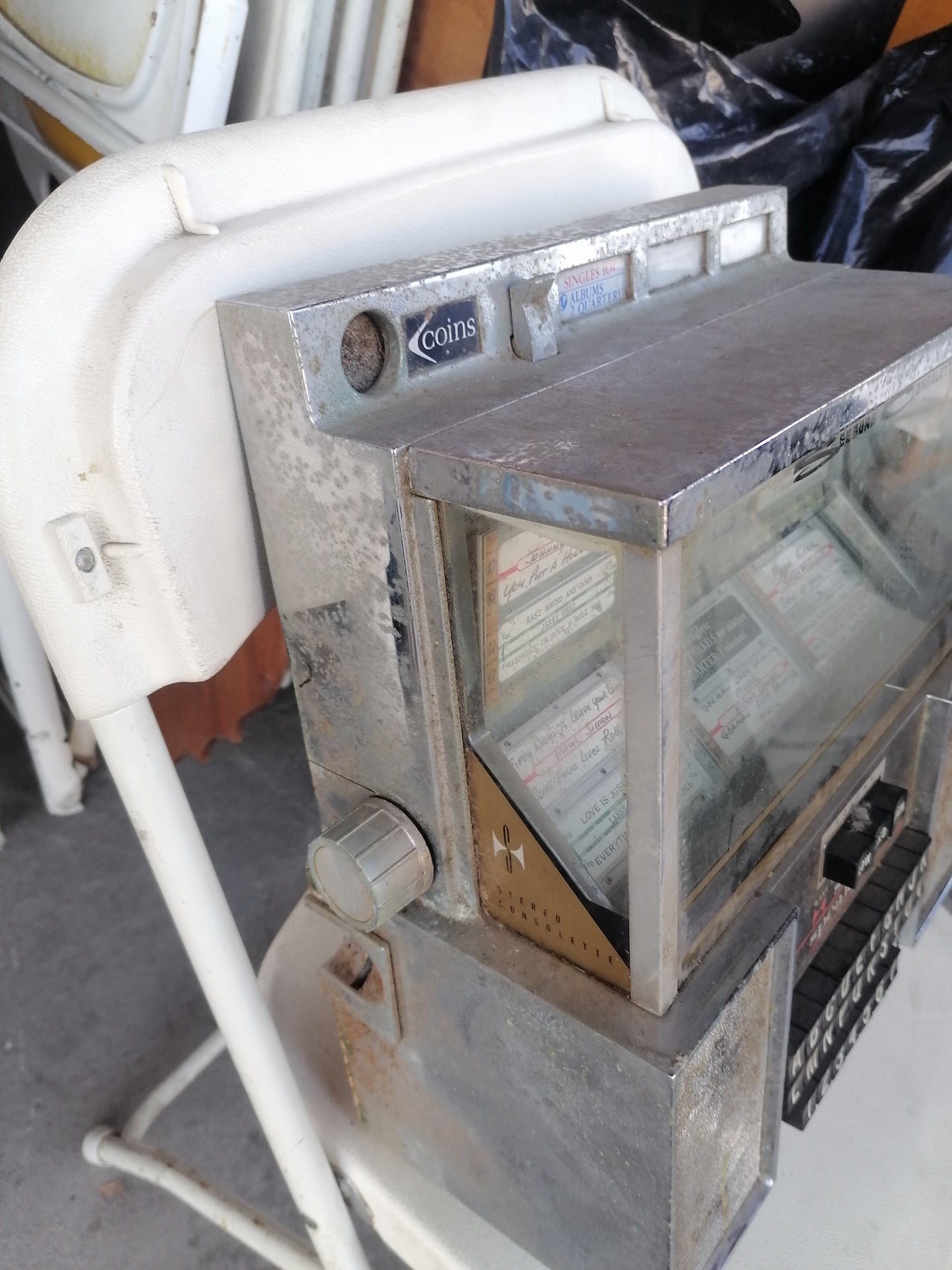 Seeburg Stereo Consolette Jukebox Wall Box - Antiques Bazaar Ensenada