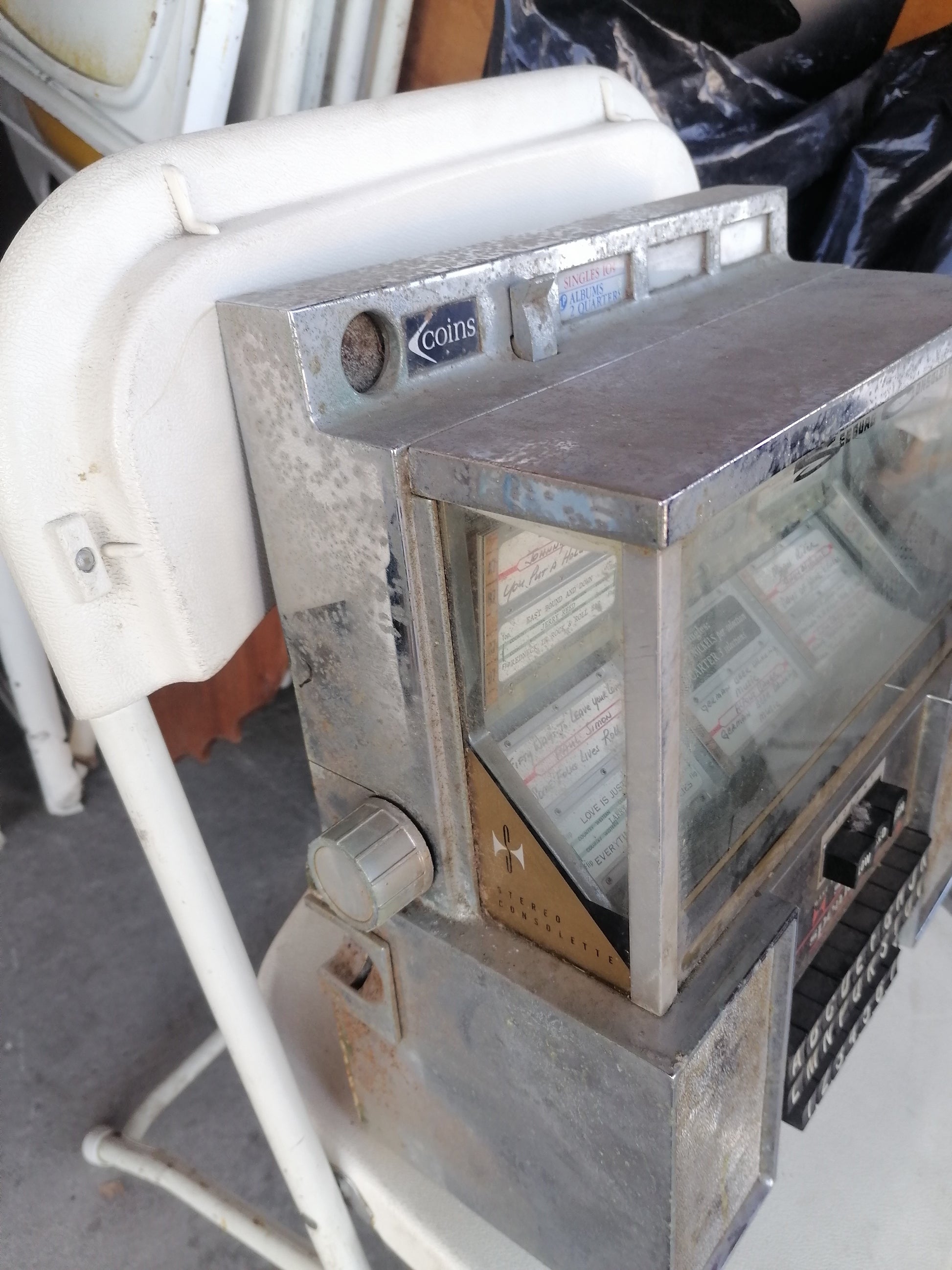 Seeburg Stereo Consolette Jukebox Wall Box - Antiques Bazaar Ensenada