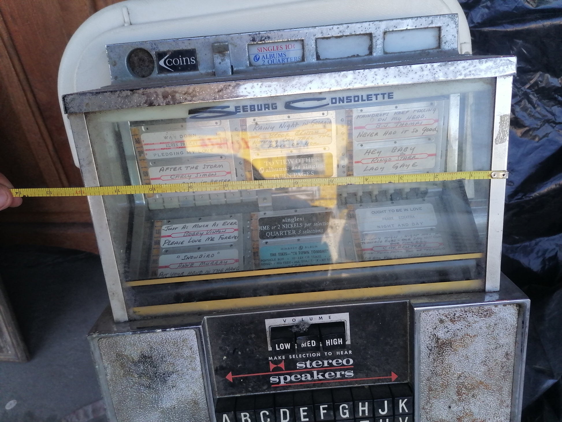 Seeburg Stereo Consolette Jukebox Wall Box - Antiques Bazaar Ensenada