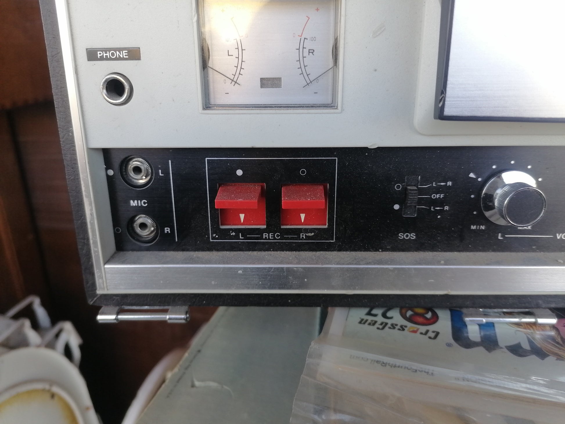 Reproductor de carrete a carrete Sony TC-252 - Antiques Bazaar Ensenada