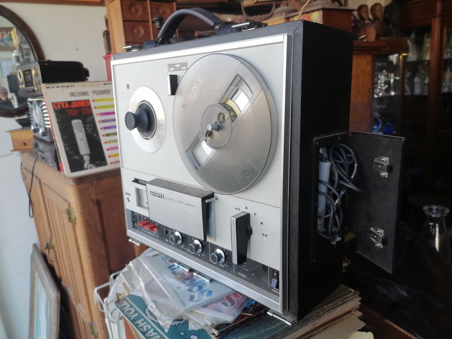 Reproductor de carrete a carrete Sony TC-252 - Antiques Bazaar Ensenada