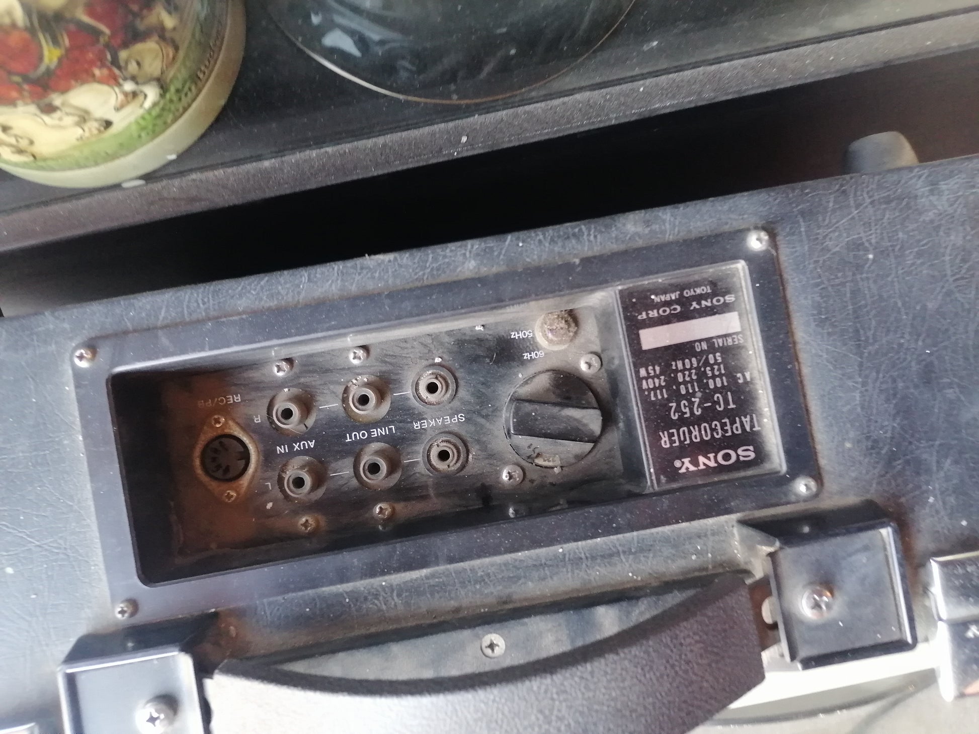 Reproductor de carrete a carrete Sony TC-252 - Antiques Bazaar Ensenada