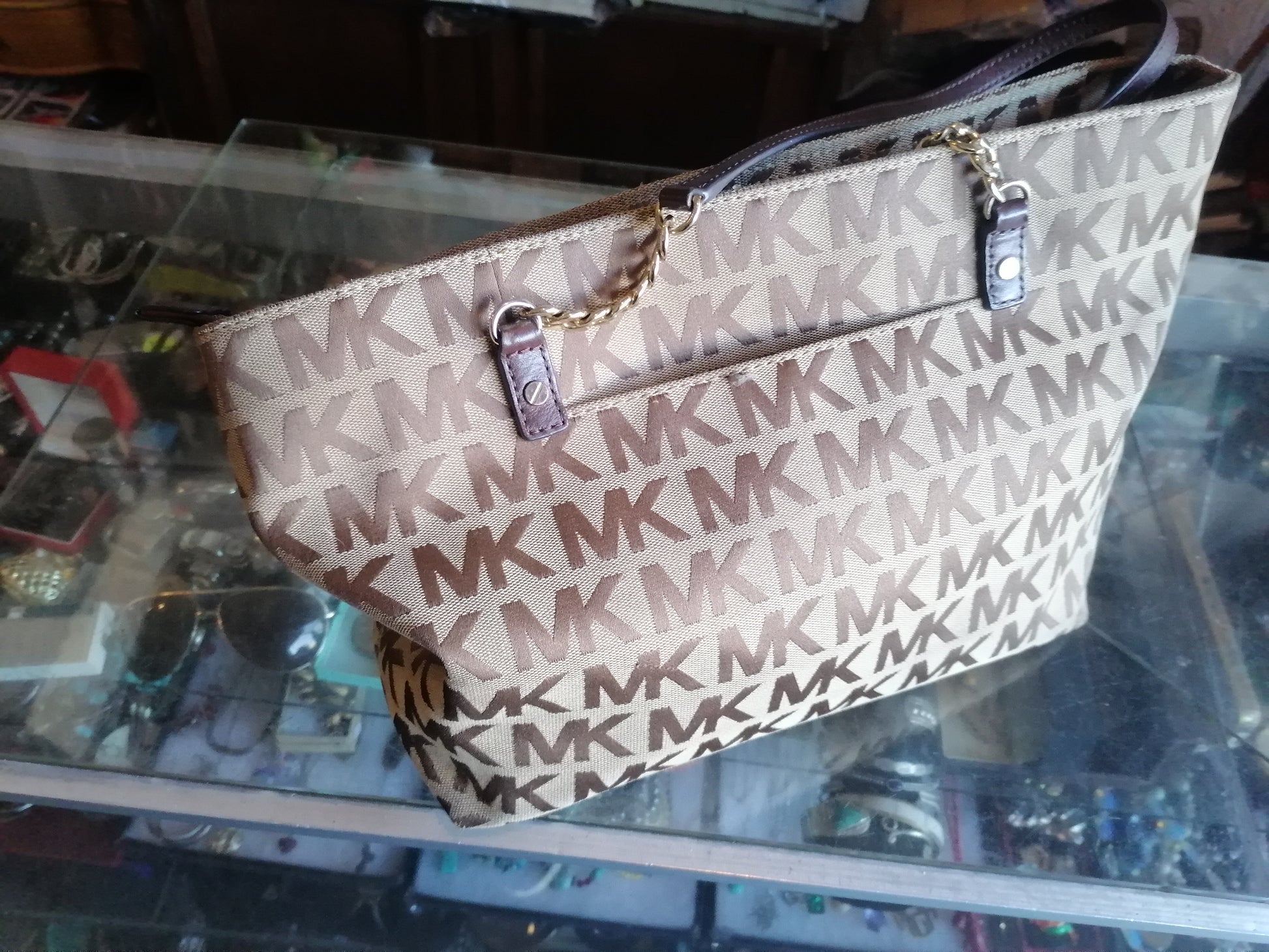 Michael Kors Jet Set Medium Tote - Antiques Bazaar Ensenada