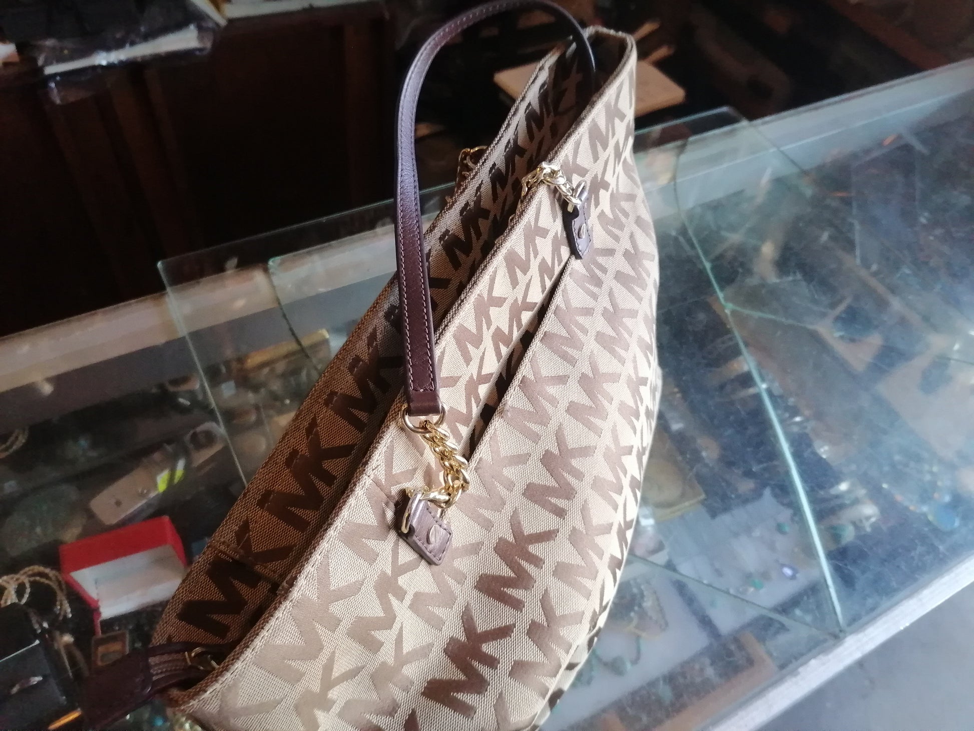 Michael Kors Jet Set Medium Tote - Antiques Bazaar Ensenada