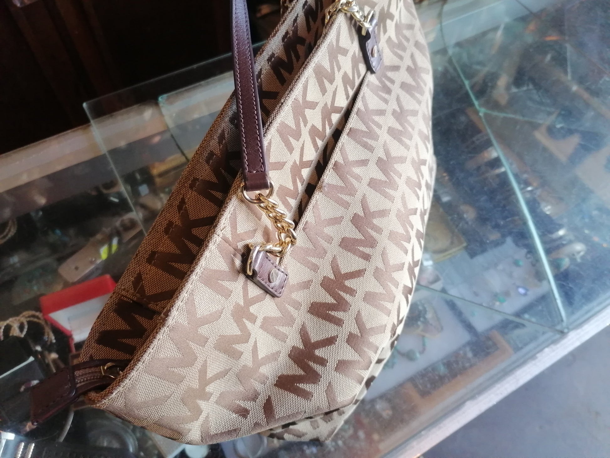 Michael Kors Jet Set Medium Tote - Antiques Bazaar Ensenada