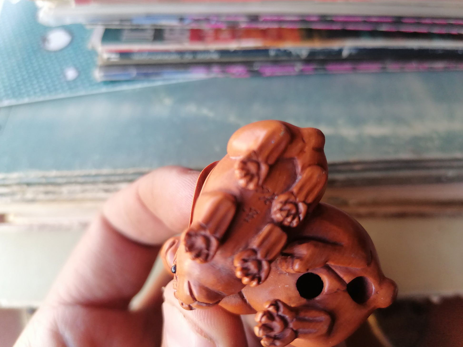 Netsuke de Liebre. - Antiques Bazaar Ensenada