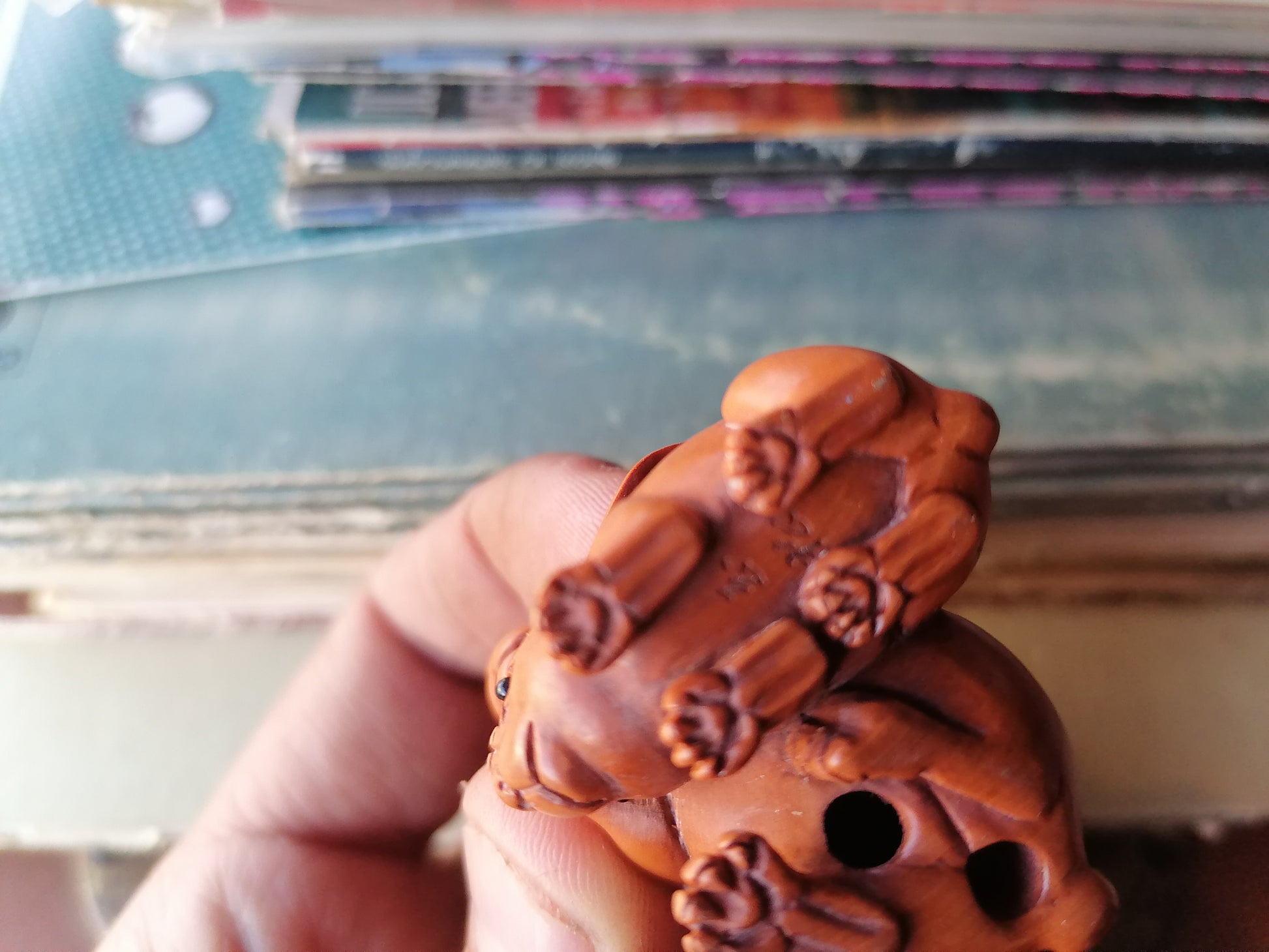 Netsuke de Liebre. - Antiques Bazaar Ensenada