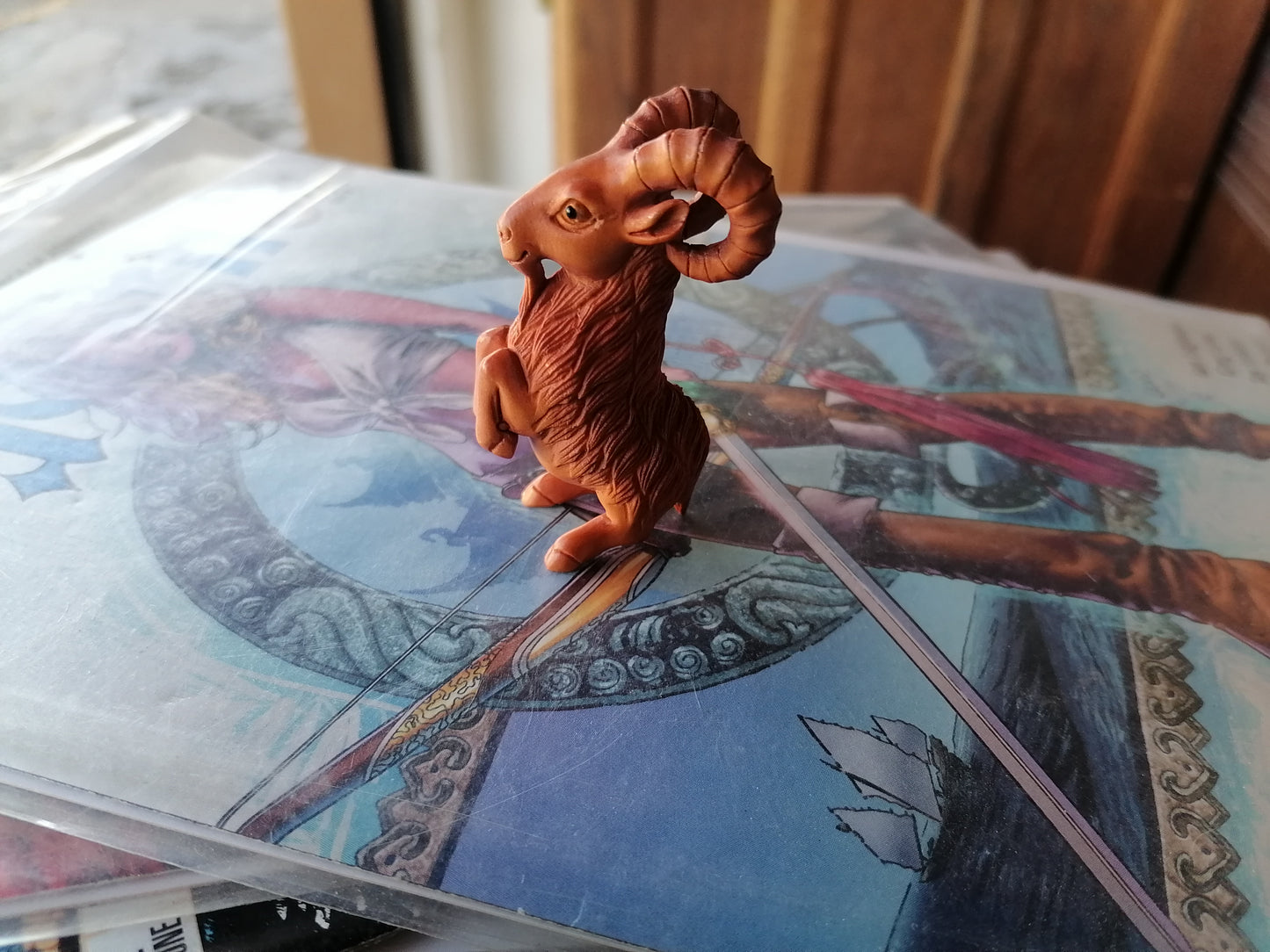 Netsuke de Cabra - Antiques Bazaar Ensenada