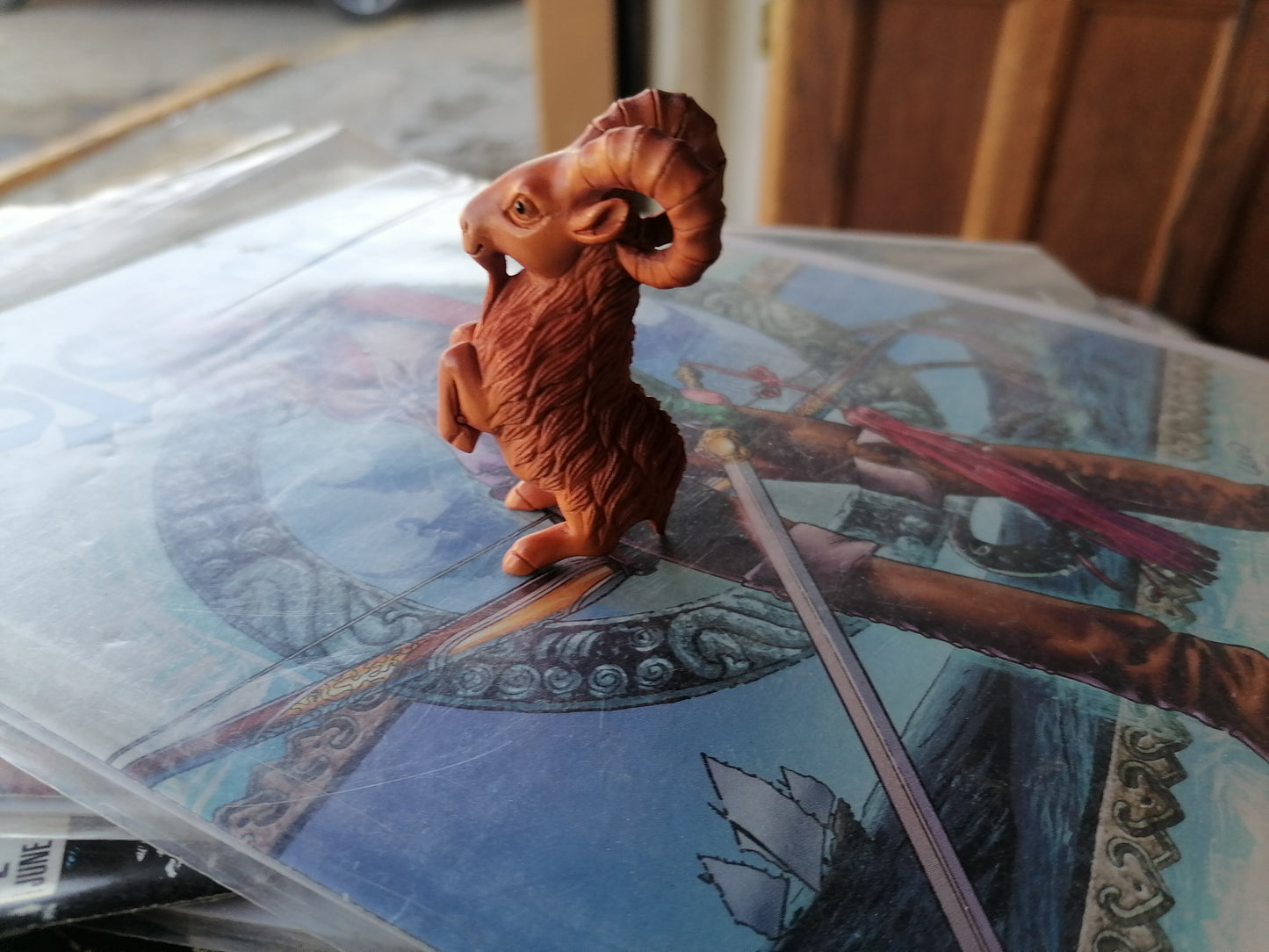 Netsuke de Cabra - Antiques Bazaar Ensenada