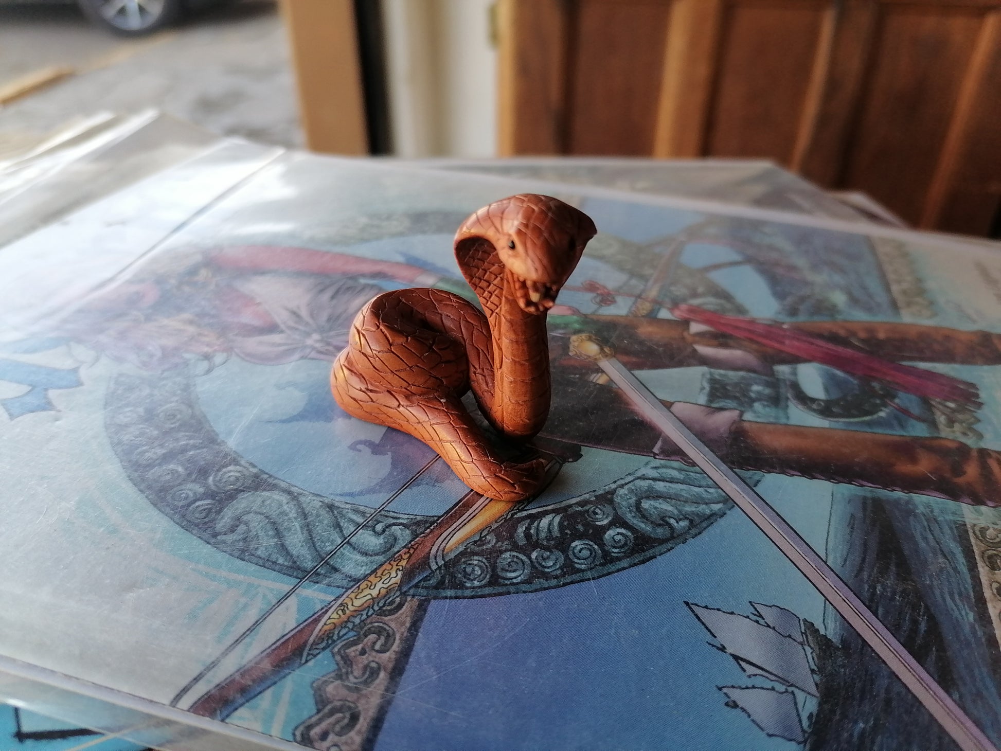 Netsuke De Cobra - Antiques Bazaar Ensenada