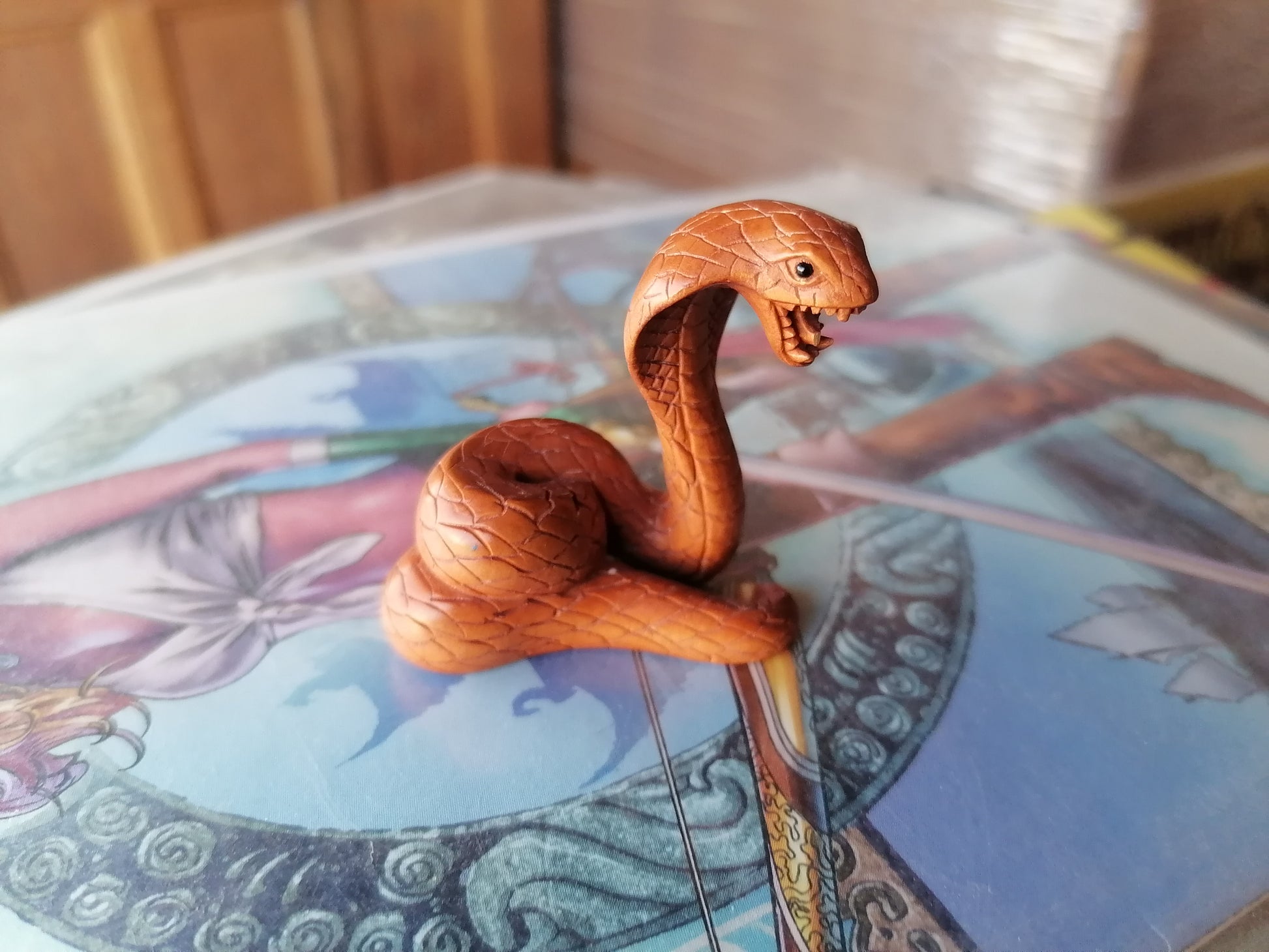 Netsuke De Cobra - Antiques Bazaar Ensenada