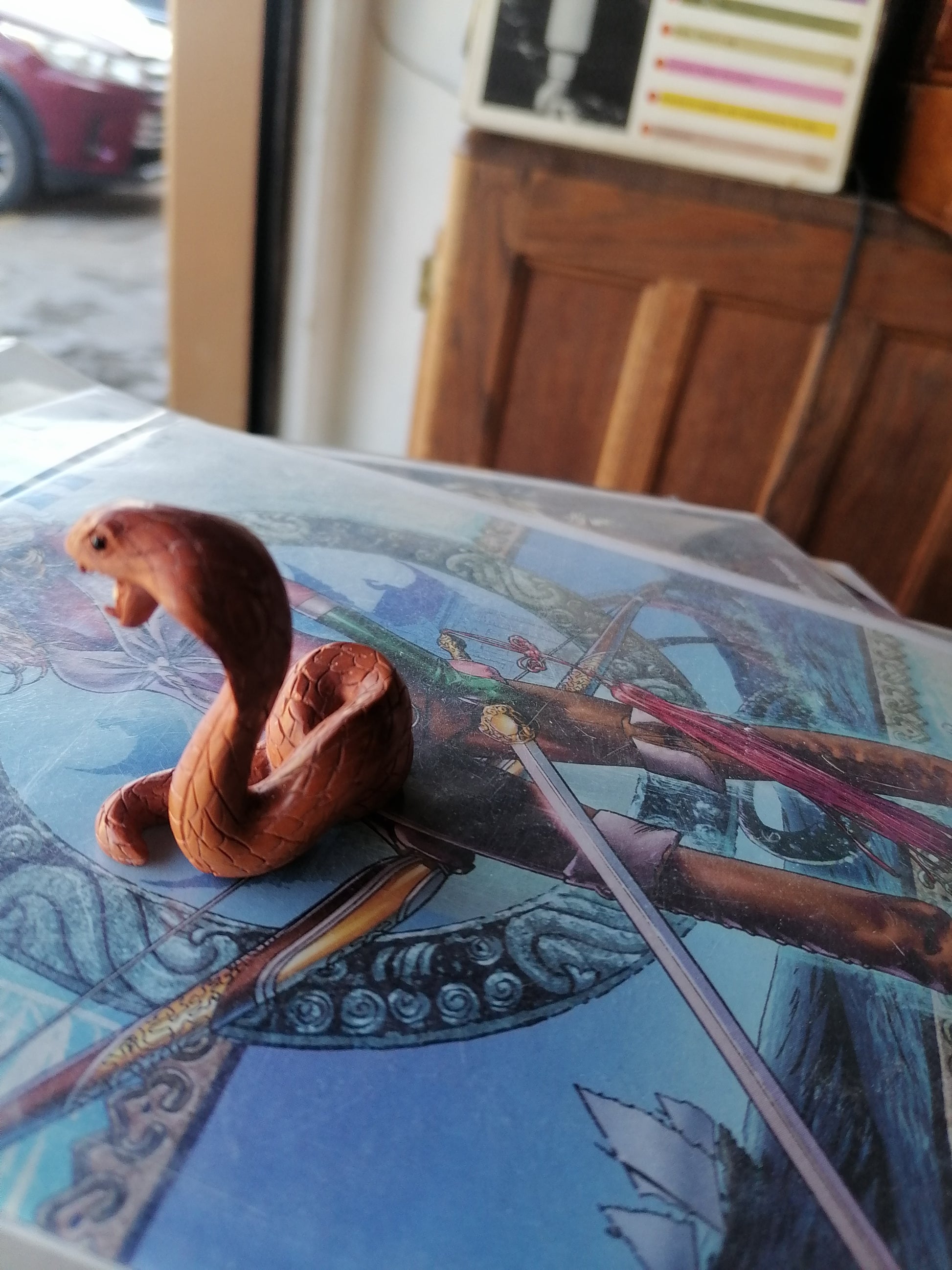 Netsuke De Cobra - Antiques Bazaar Ensenada