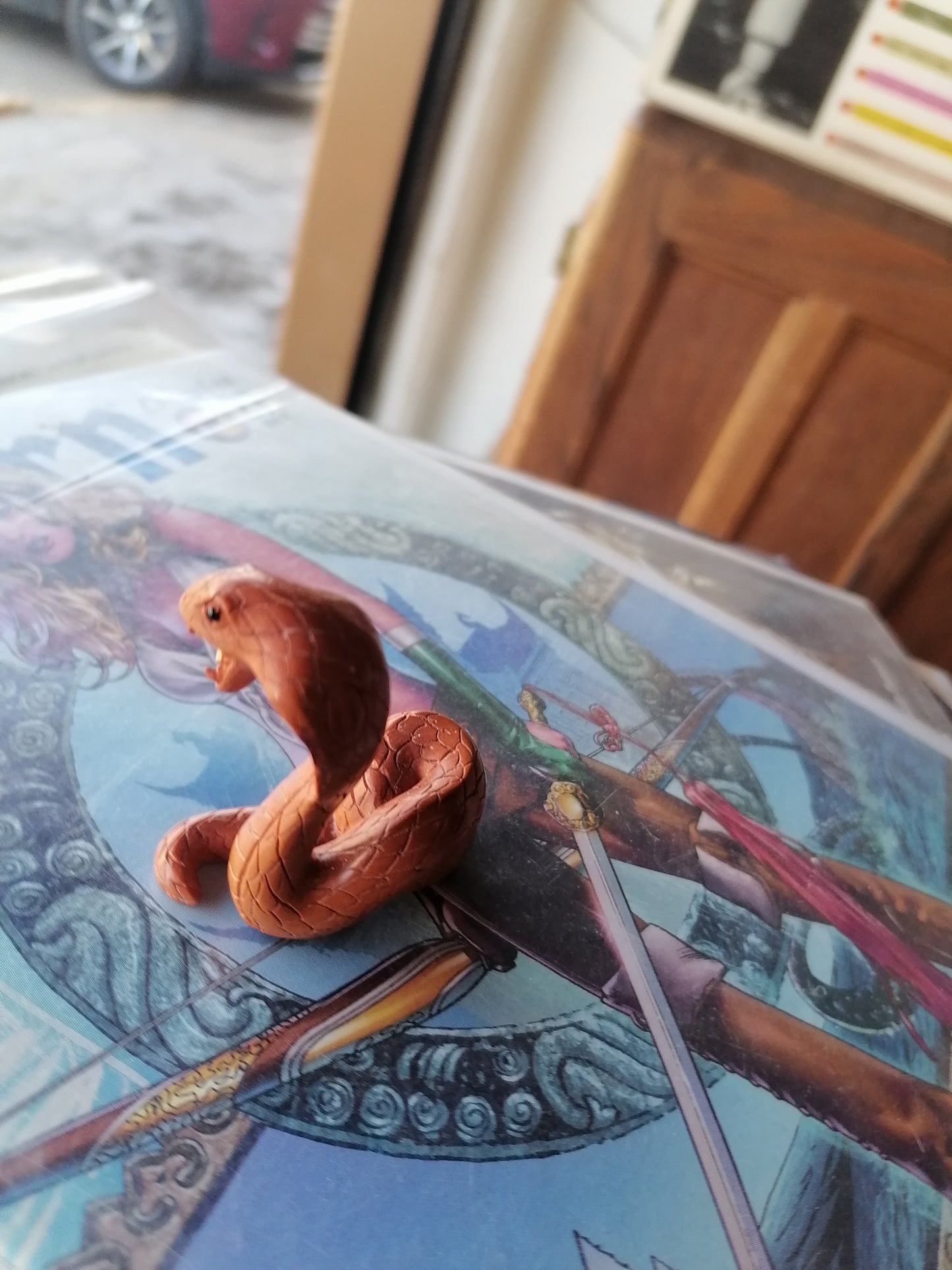 Netsuke De Cobra - Antiques Bazaar Ensenada