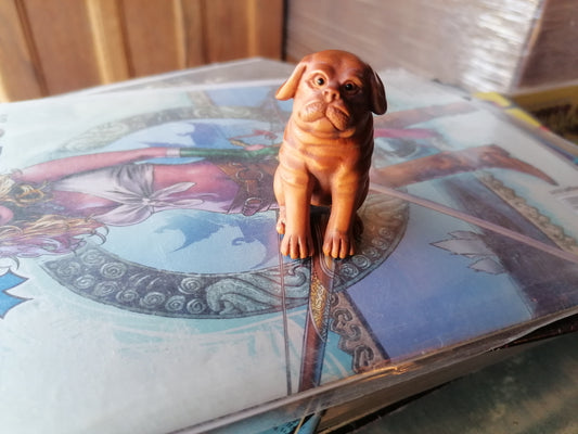 Netsuke de Perro - Antiques Bazaar Ensenada