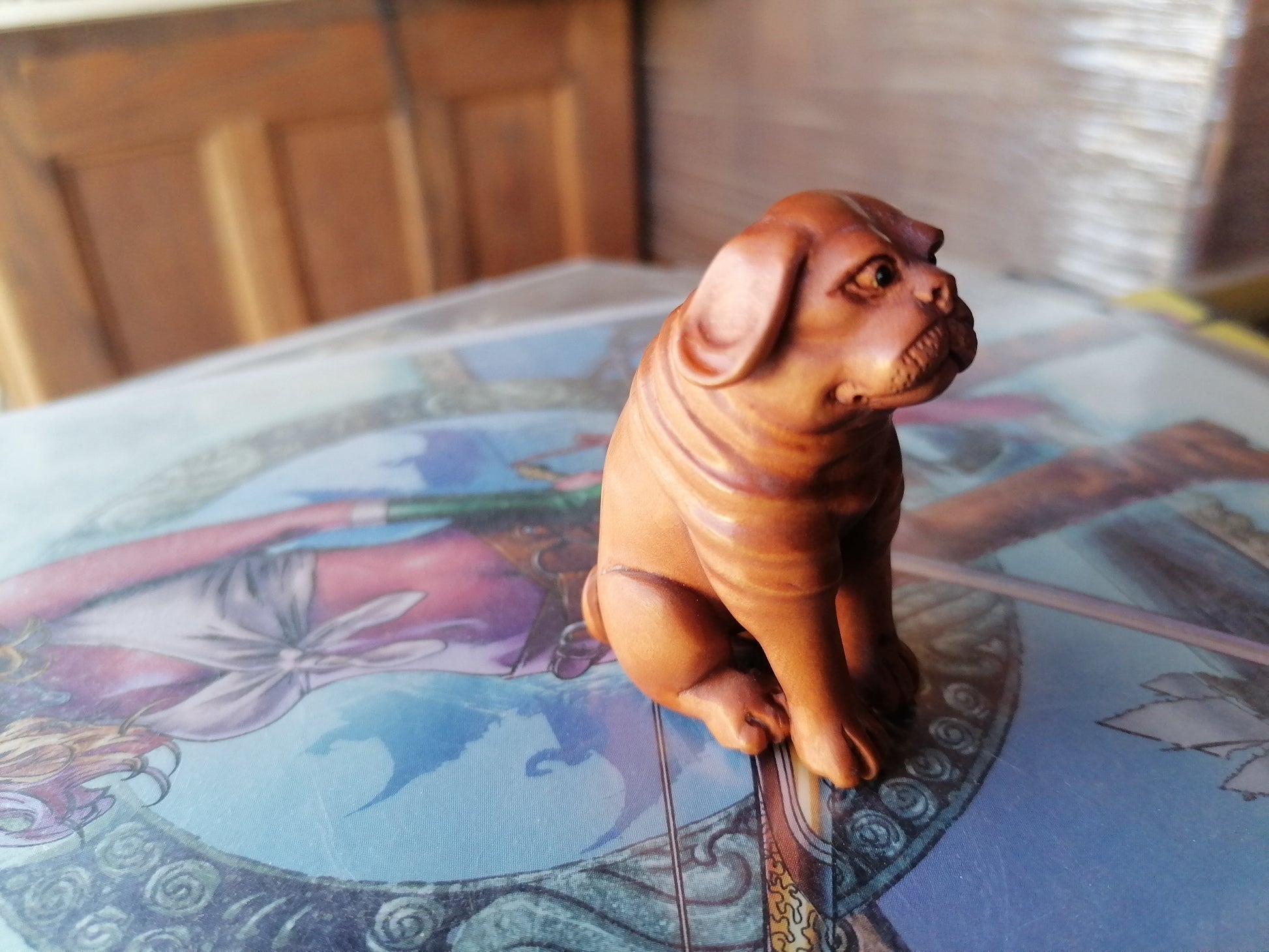 Netsuke de Perro - Antiques Bazaar Ensenada