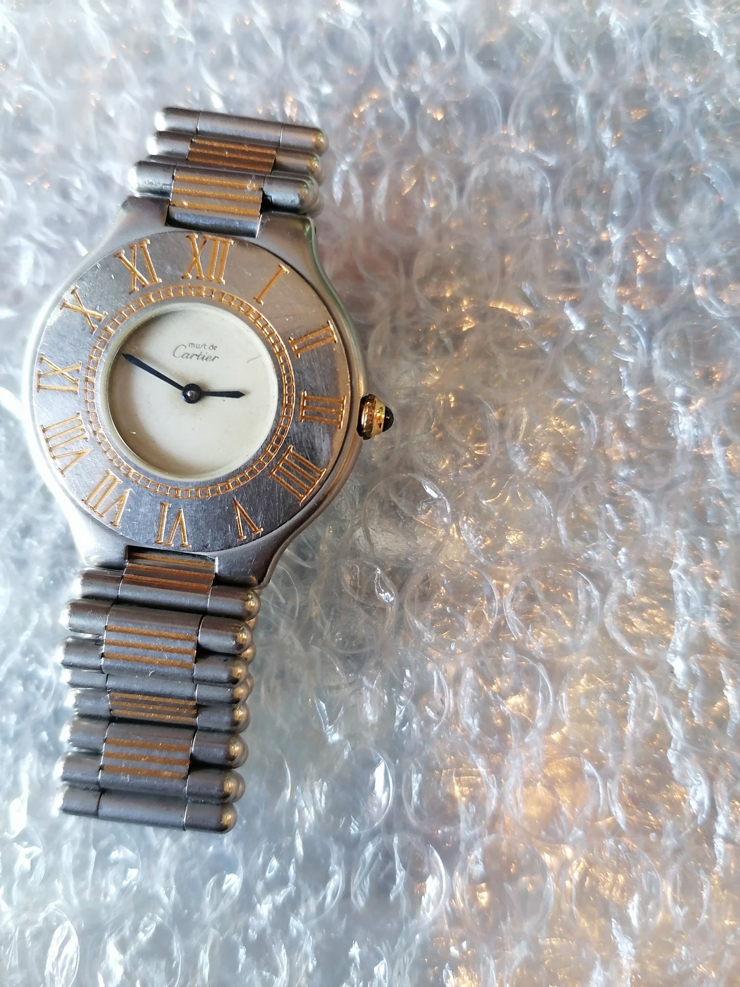 Cartier Must 21 – Elegante Reloj de 28mm+ - Antiques Bazaar Ensenada