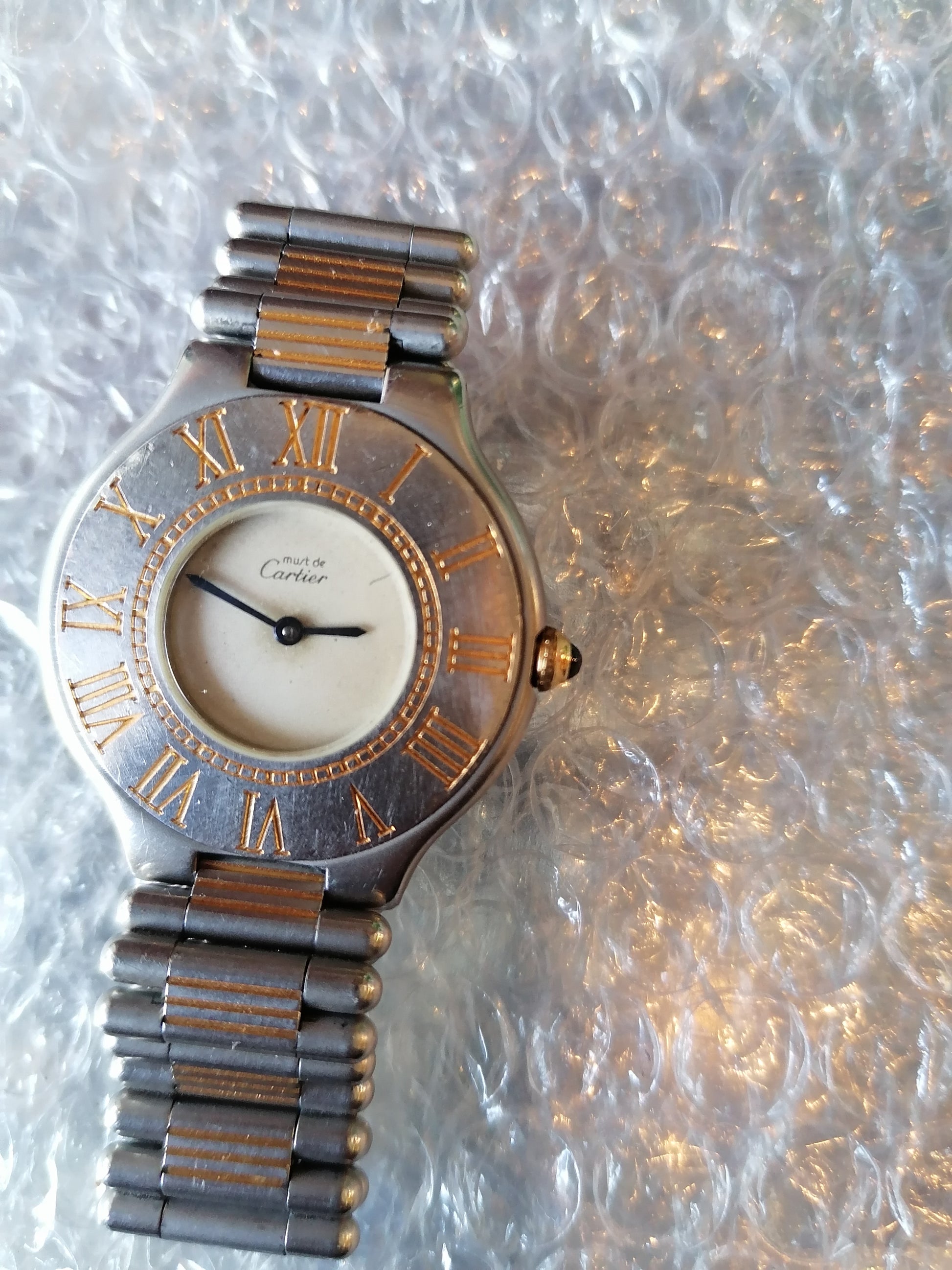 Cartier Must 21 – Elegante Reloj de 28mm+ - Antiques Bazaar Ensenada