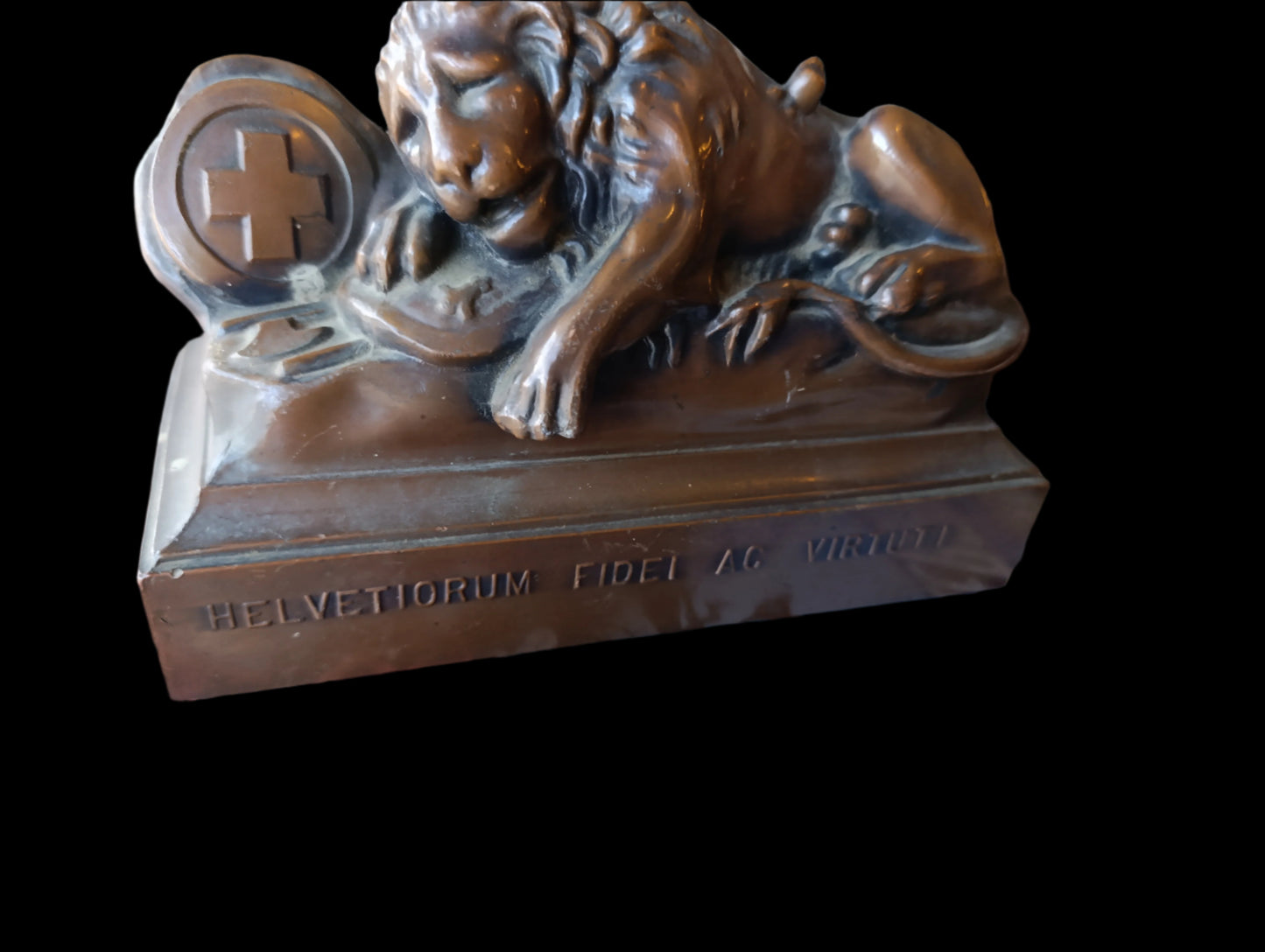 Sujetalibros León de Lucerna | Escultura de Estilo Clásico y Elegante