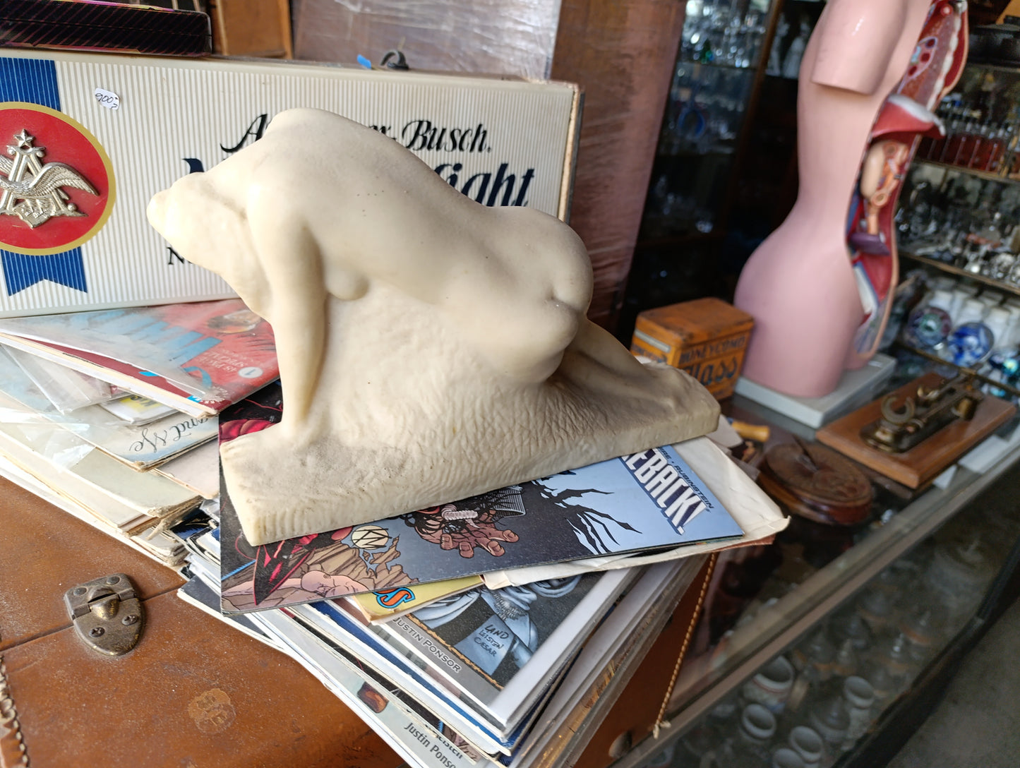 Escultura de Alabastro "The Awakening" | Inspirada en Vincent Glinsky
