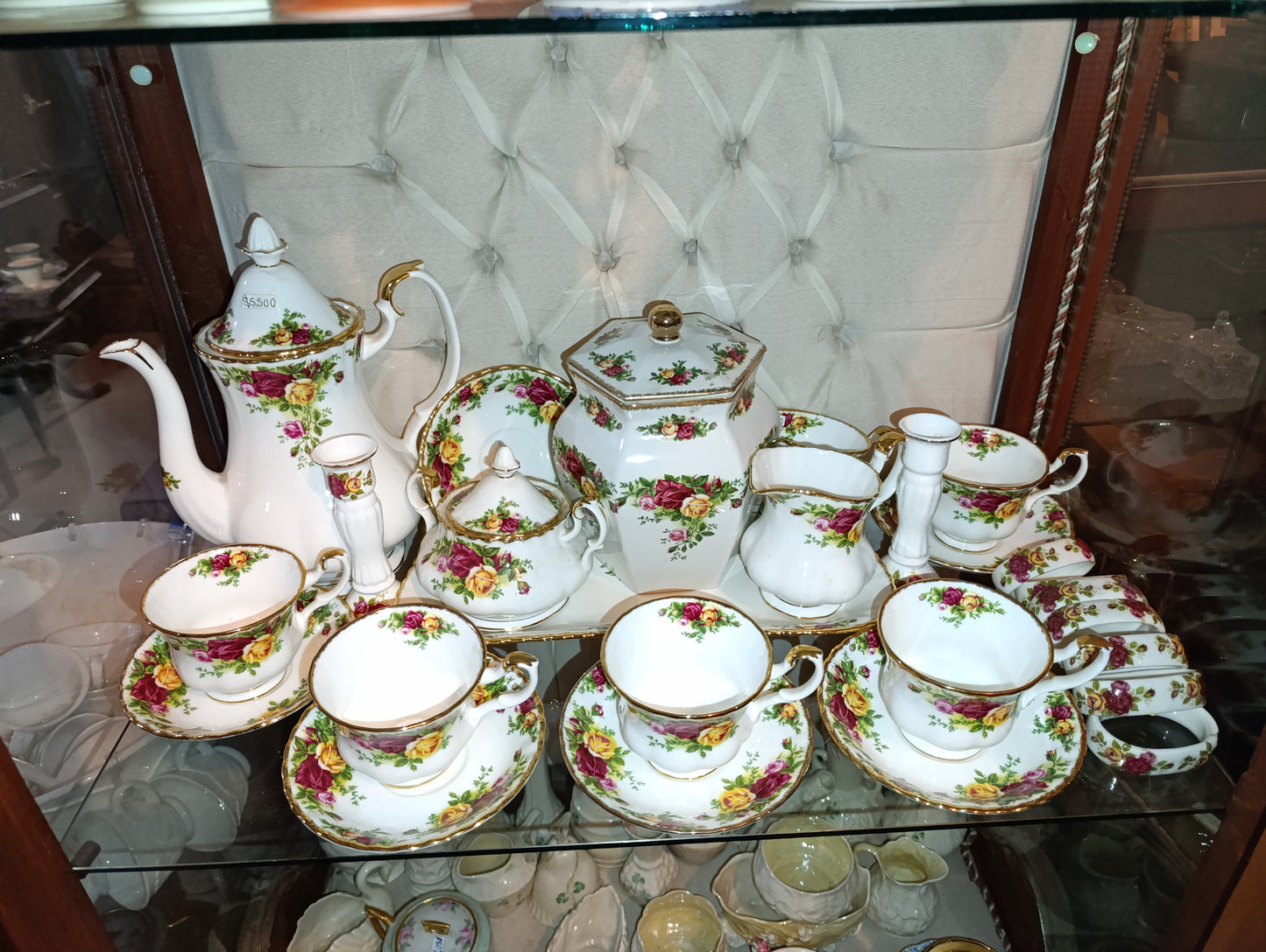Juego de Té Royal Albert Old Country Roses | Elegancia Clásica Inglesa