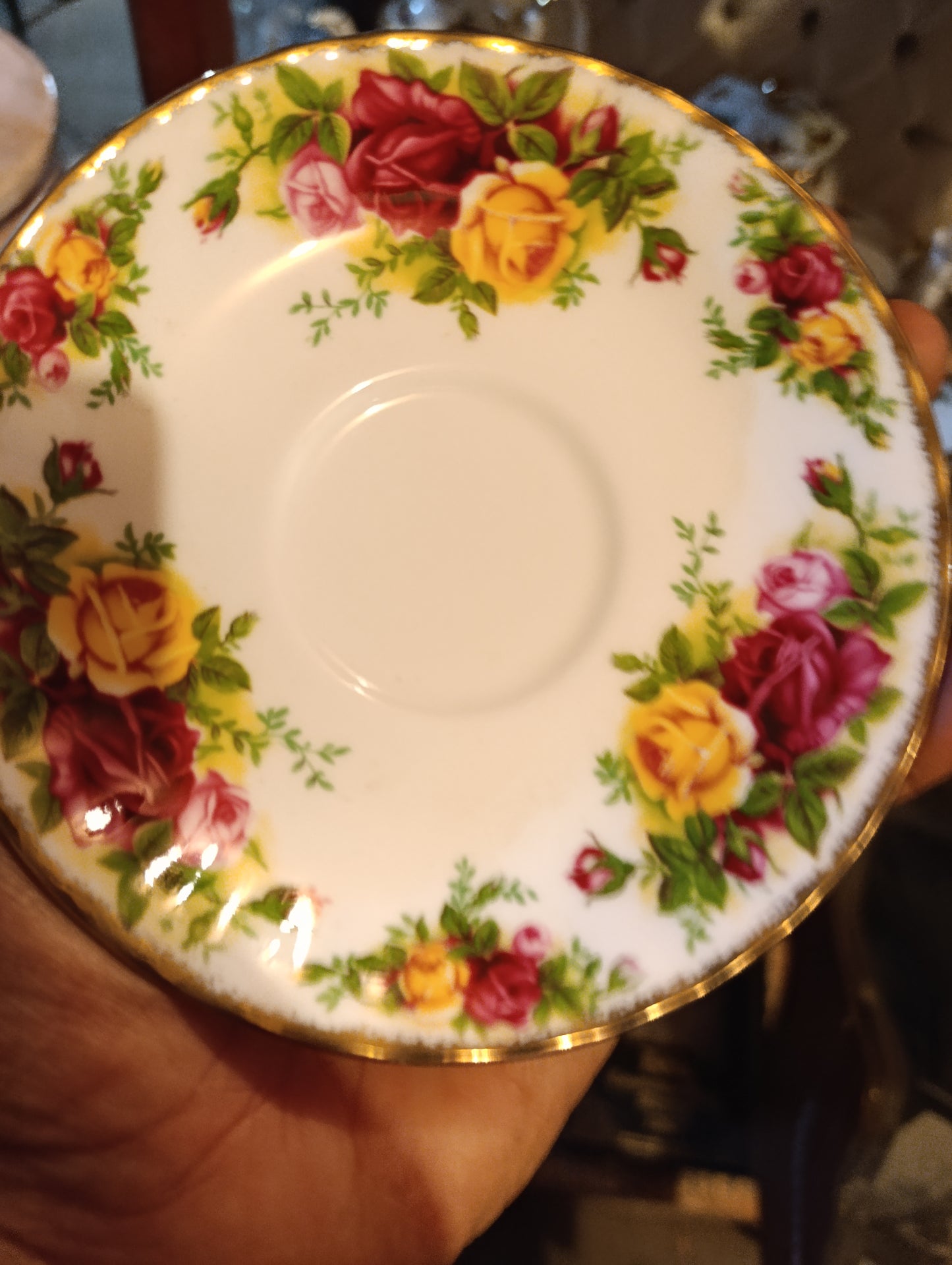 Juego de Té Royal Albert Old Country Roses | Elegancia Clásica Inglesa